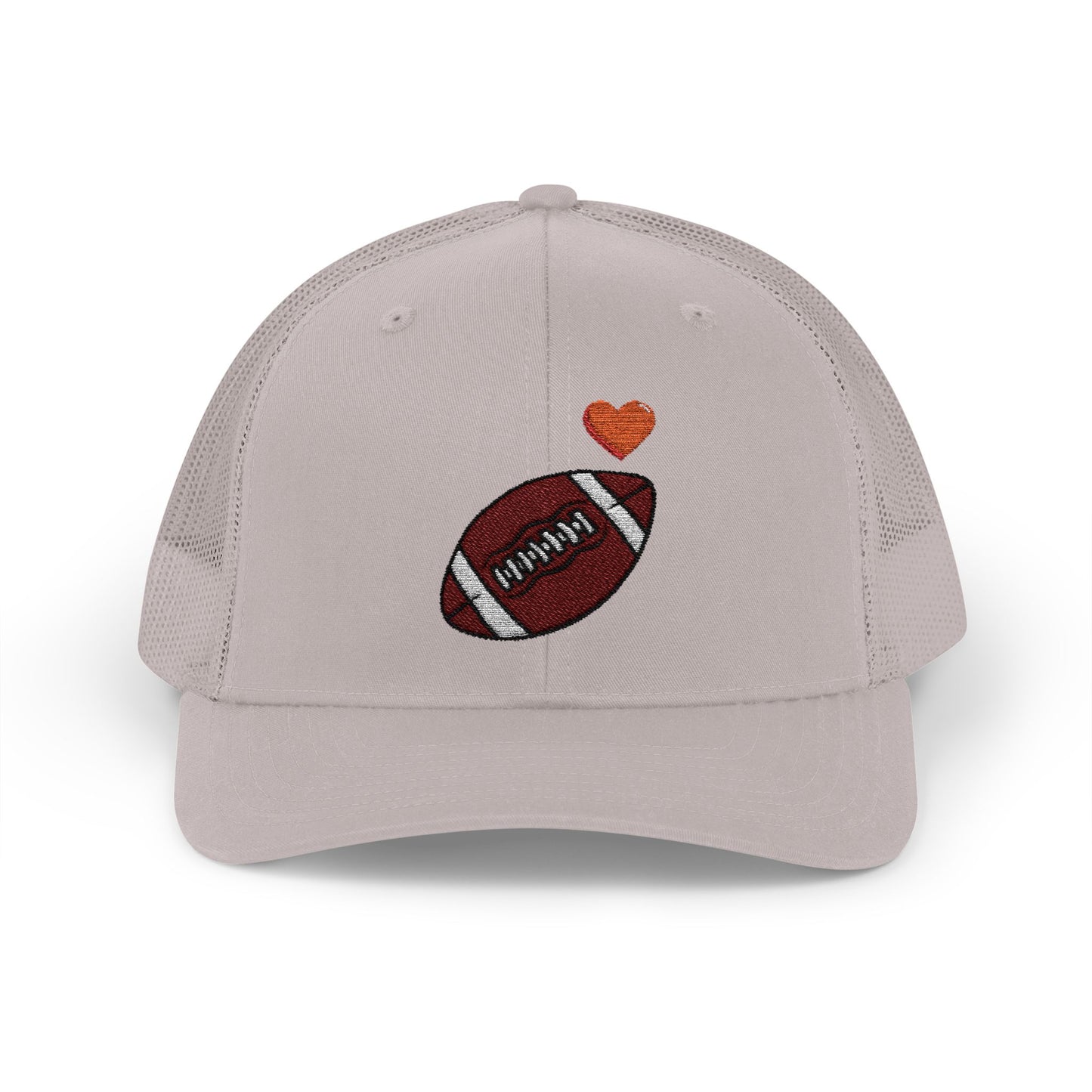 Football Love Snapback Trucker Cap, Sports Hat, Gift for Sports Fans, Casual Wear, Outdoor Activities