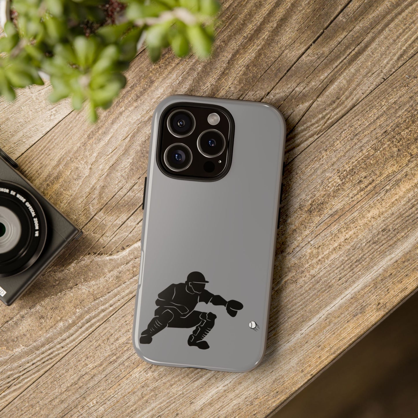 Baseball Catcher Phone Case - Tough Cases, Sports Phone Cover, Great for Athletes, Perfect Gift for Baseball Lovers, Unique Cell Phone Design