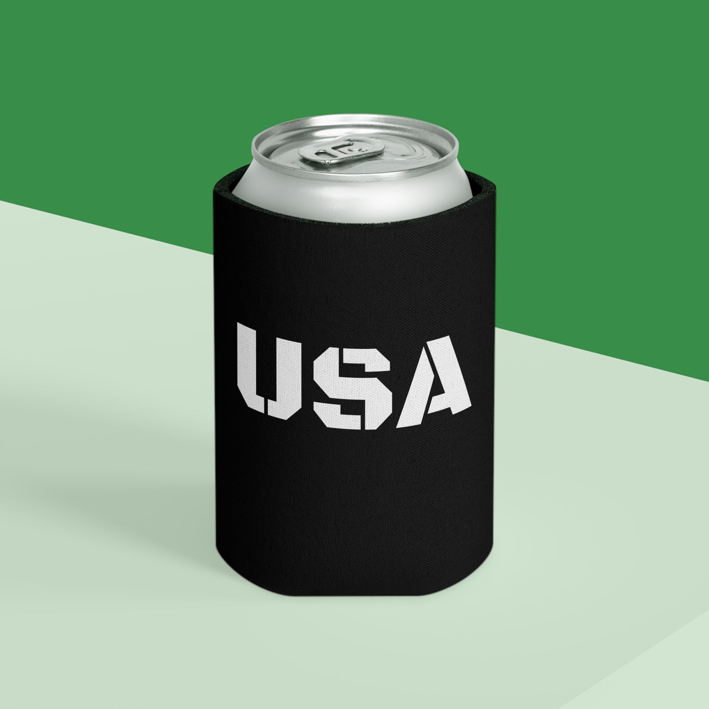 USA Can Cooler - Patriotic Drink Holder for Parties, BBQs, Tailgates, Independence Day, Summer Celebrations
