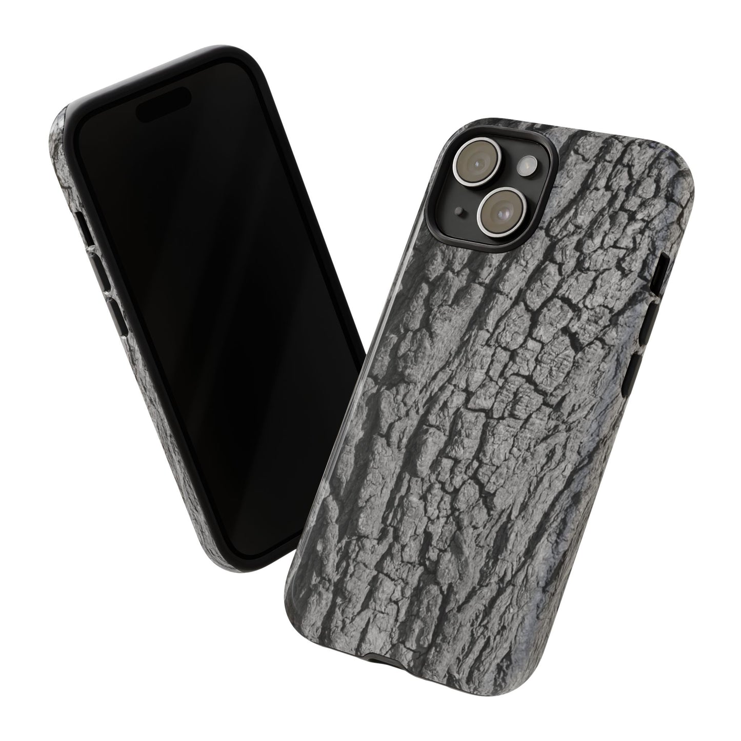 Rustic Bark Phone Case - Tough and Durable Protection