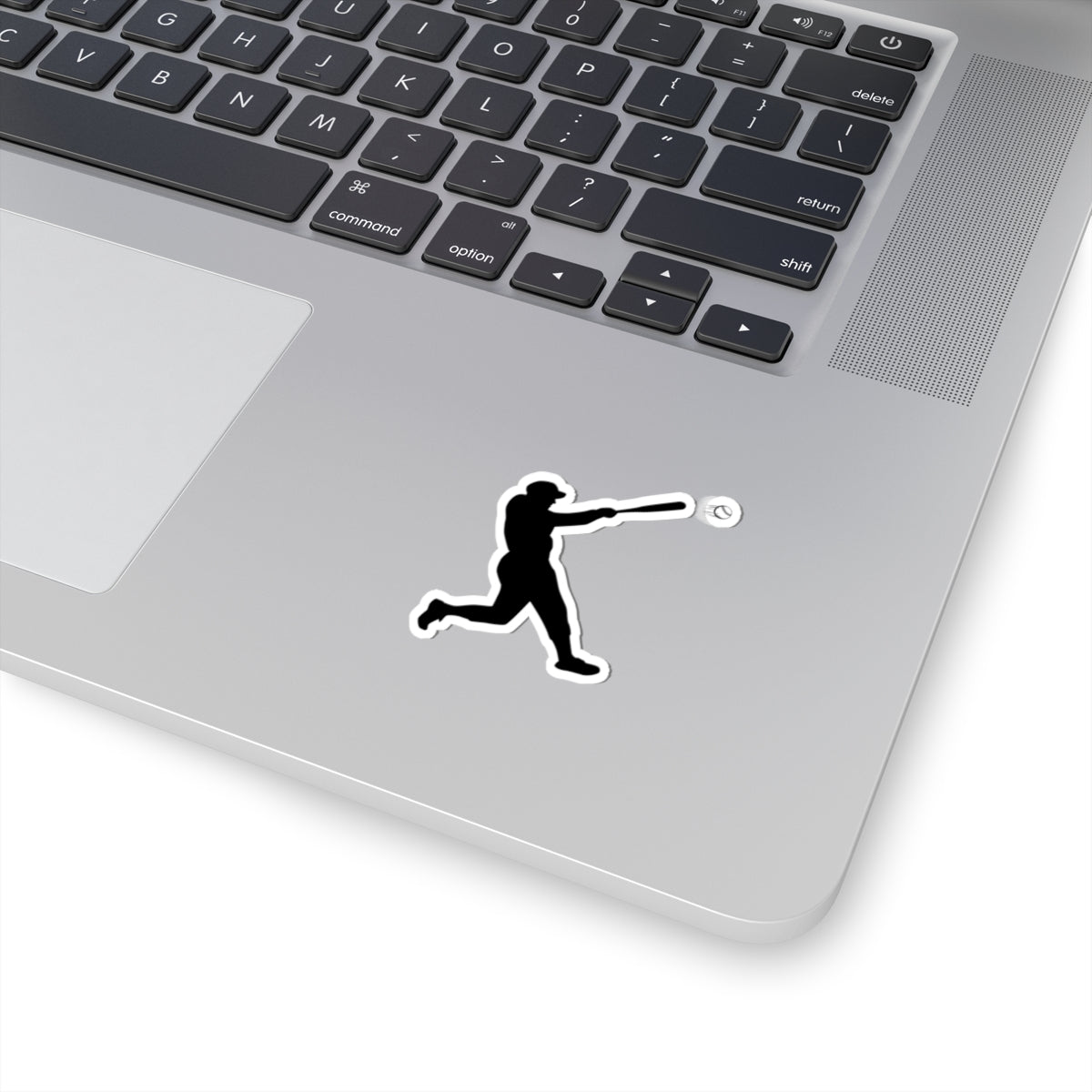 Baseball Player Kiss-Cut Stickers | Sports Decor, Laptop Stickers, Gift for Baseball Fans, Sports Enthusiast Accessories
