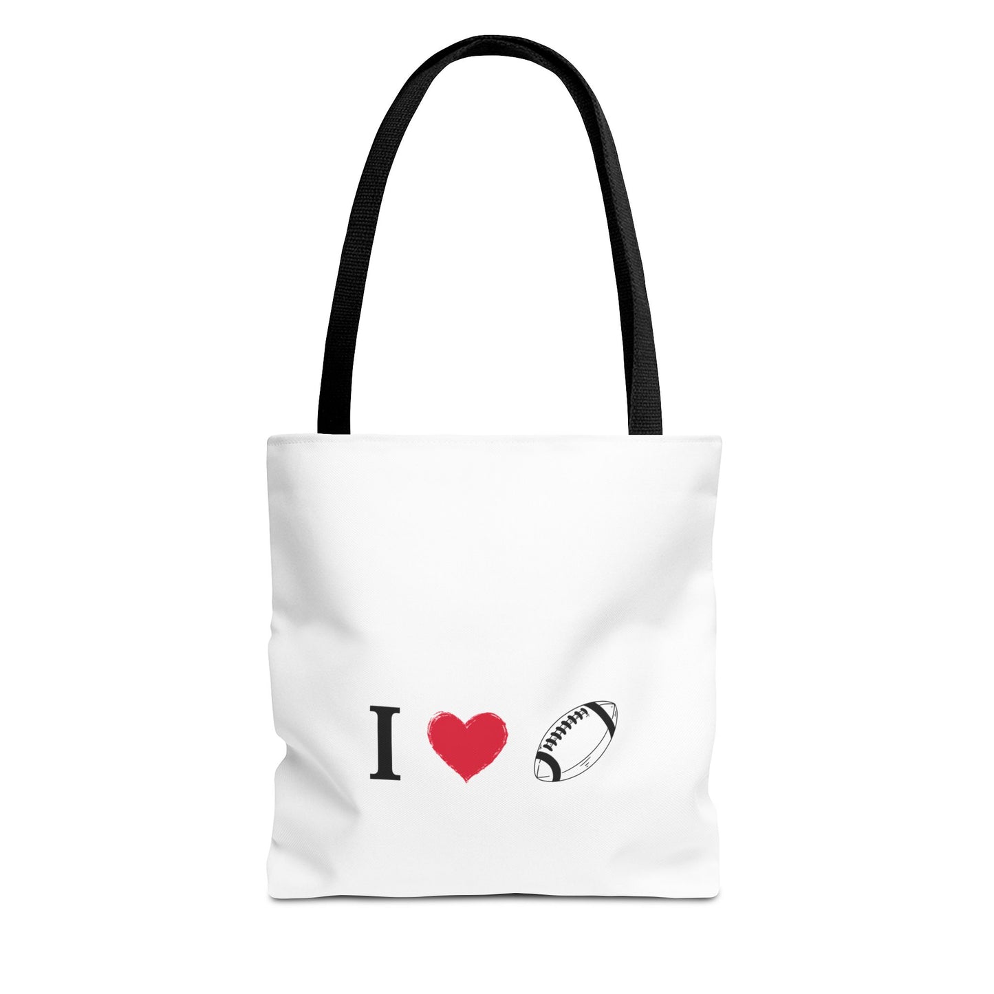 Football Lover's Tote Bag - Perfect for Game Day, Sports Events, Gifts for Fans, Eco-Friendly Carryall, Personal Use, Travel Bag - product image