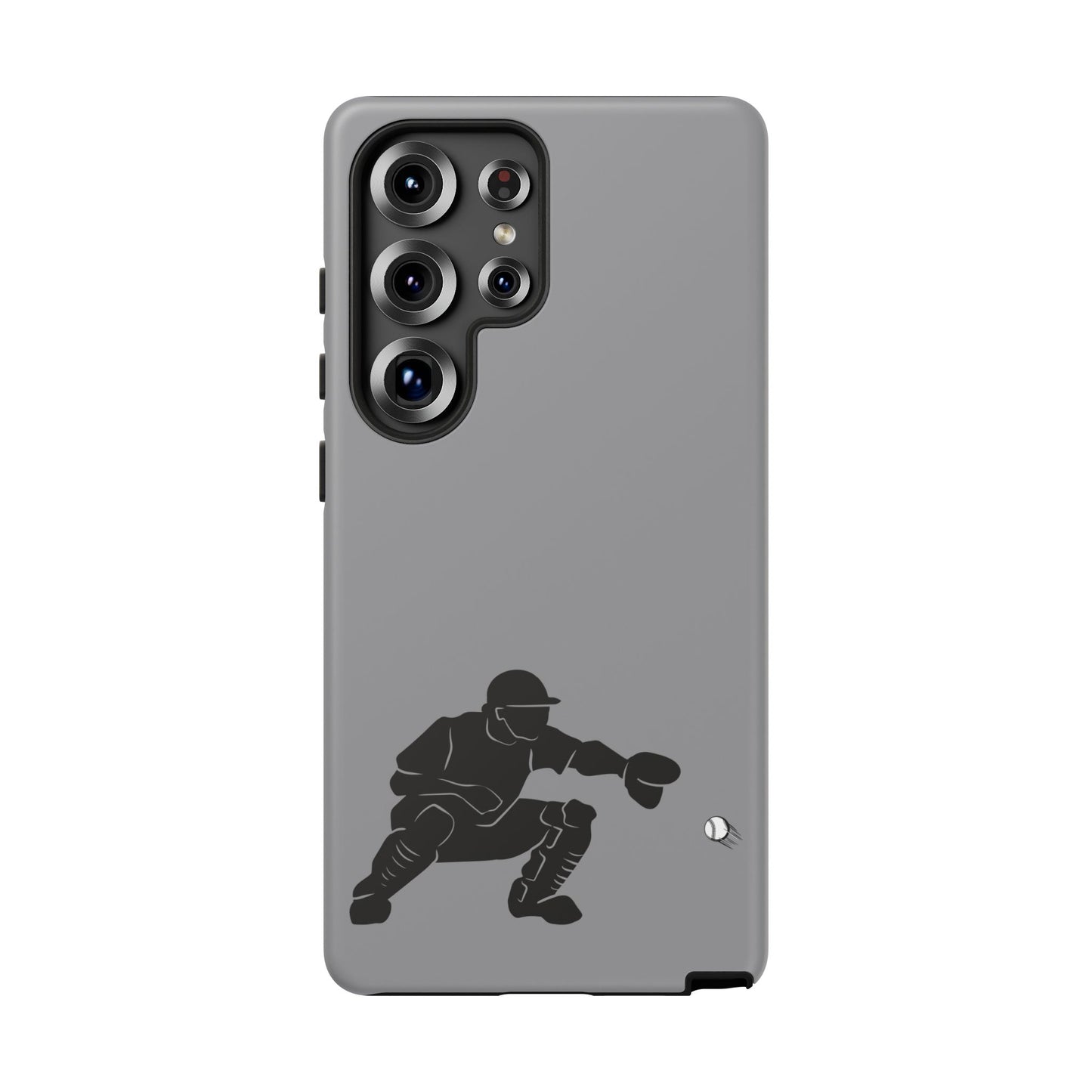 Baseball Catcher Phone Case - Tough Cases, Sports Phone Cover, Great for Athletes, Perfect Gift for Baseball Lovers, Unique Cell Phone Design