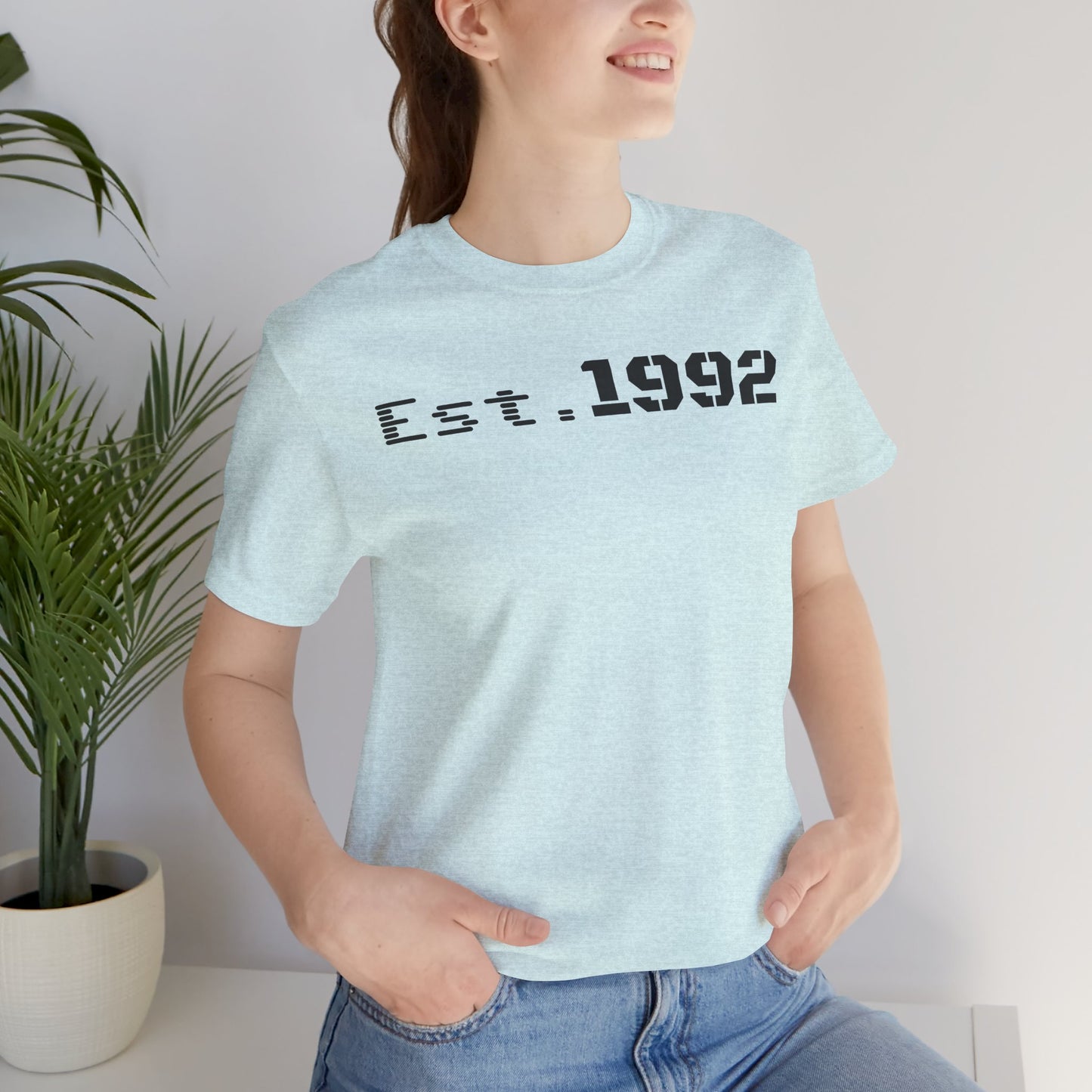 Est. 1992 Unisex Jersey Tee - Retro Birthday Gift, Casual Wear, Cool Vintage T-Shirt, Gift for Him, Gift for Her
