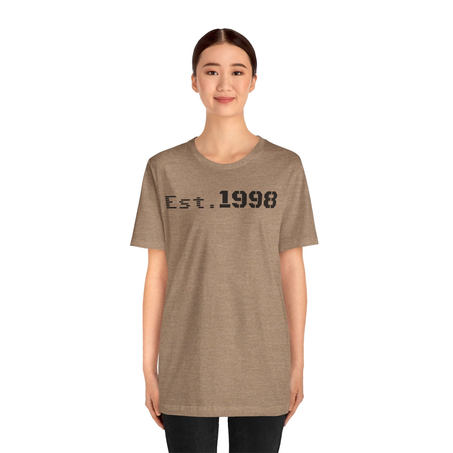 Vintage Est. 1998 Tee - Retro Unisex Shirt for Birthdays, Gifts, Everyday Wear, Casual Style, Nostalgia