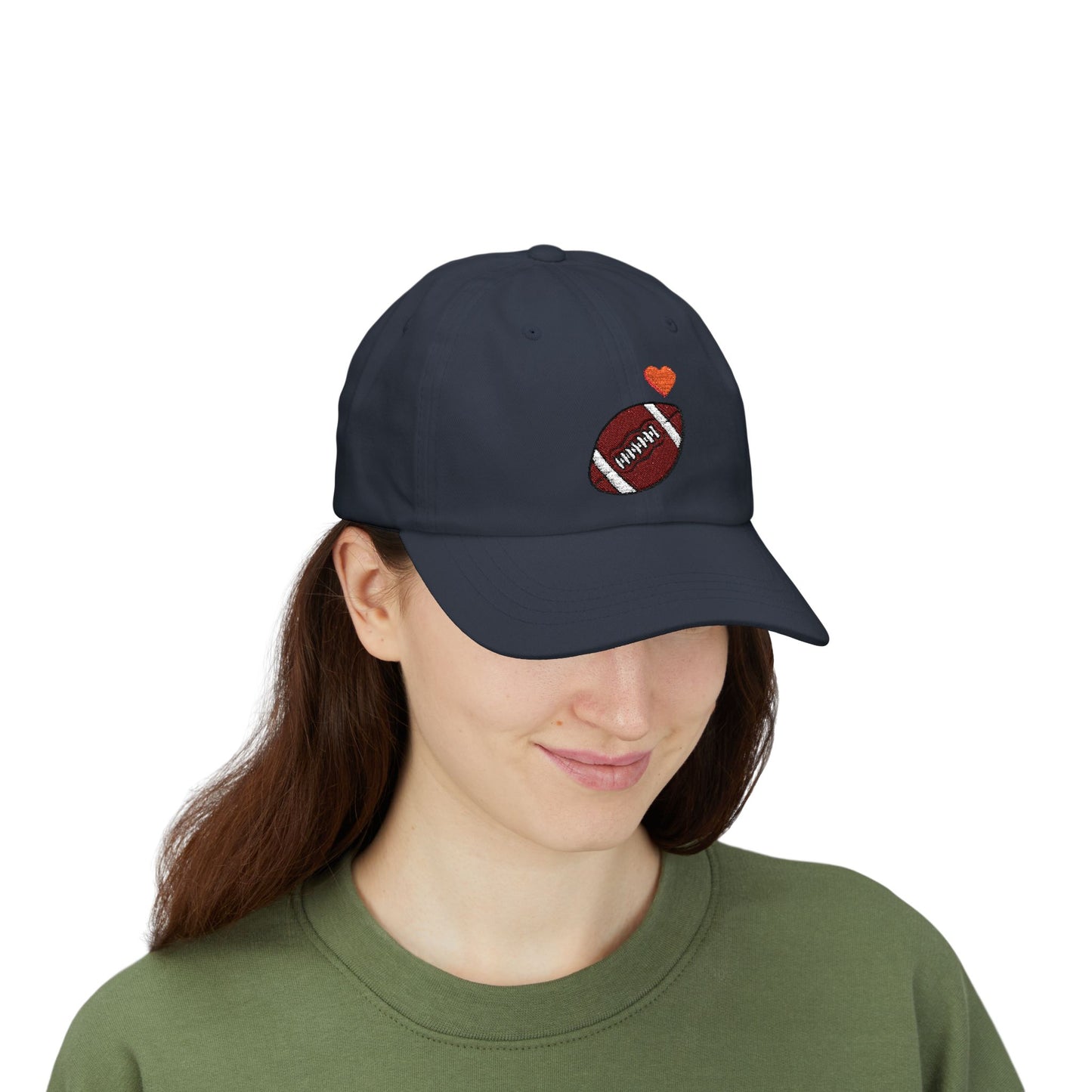 Cute Football Dad Cap, Father's Day Gift, Casual Style Hat, Sports Lover Accessory, Gift for Dad, Outdoor Activities