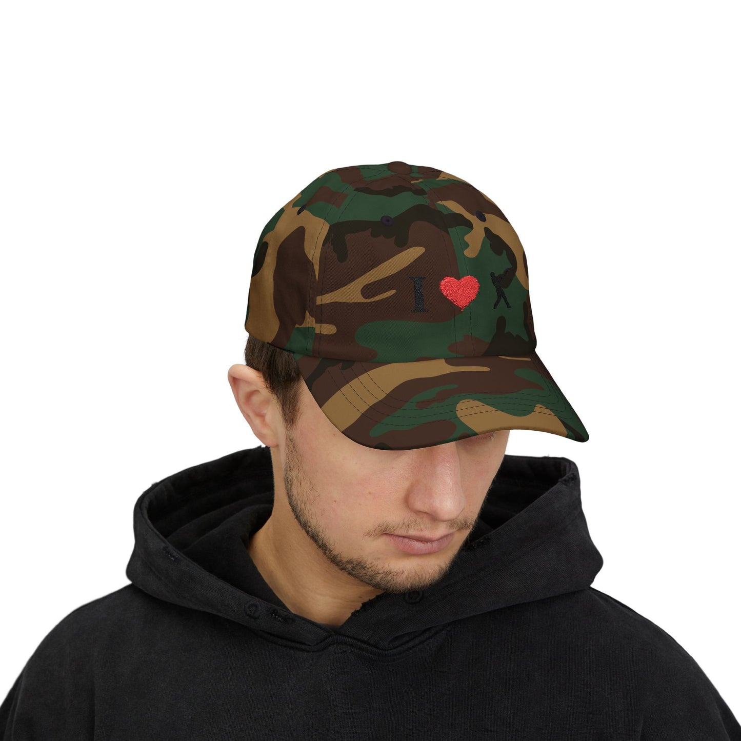 I Love Baseball Dad Cap, Sporty Hat for Dads, Baseball Lover Gift, Father's Day Gift, Casual Everyday Wear
