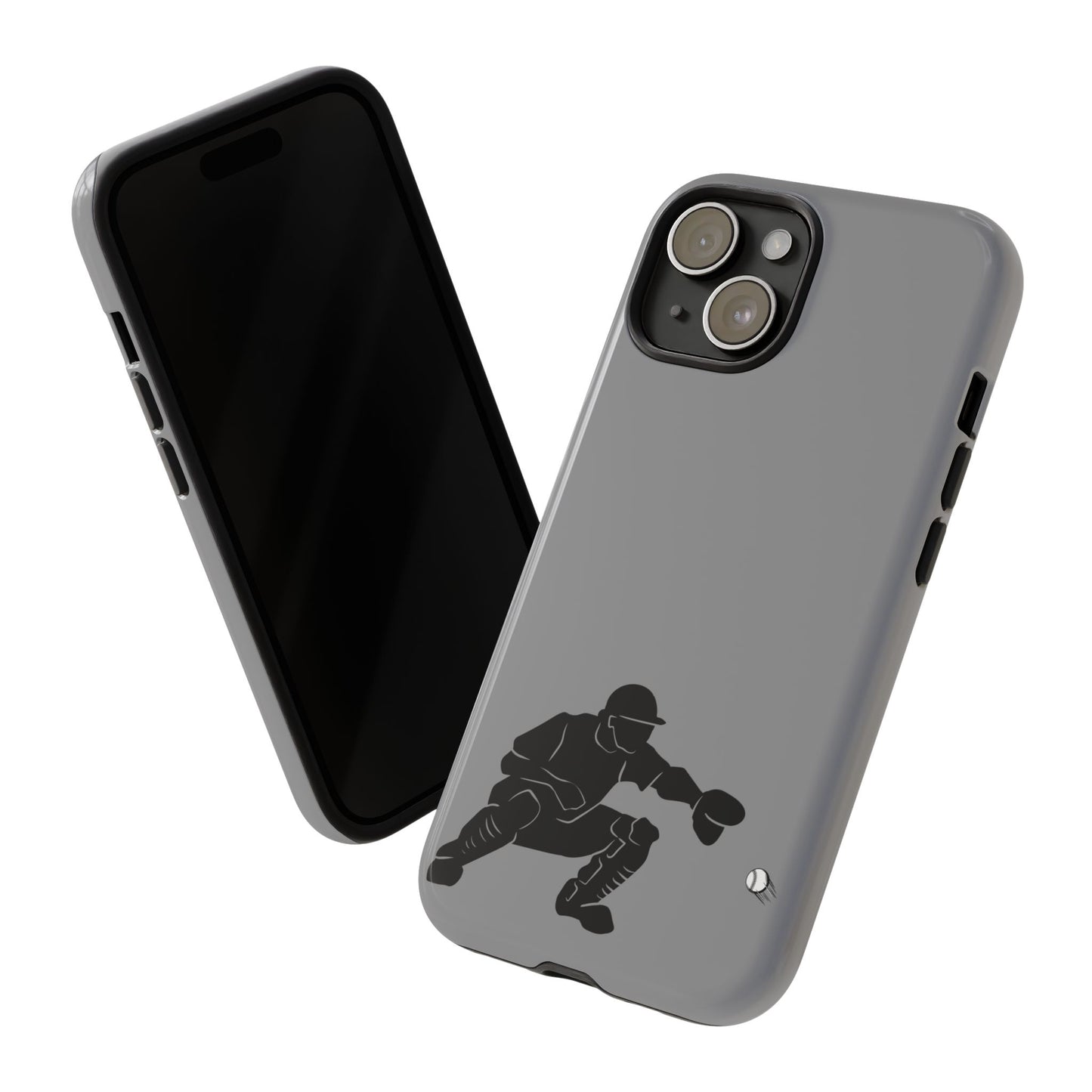Baseball Catcher Phone Case - Tough Cases, Sports Phone Cover, Great for Athletes, Perfect Gift for Baseball Lovers, Unique Cell Phone Design