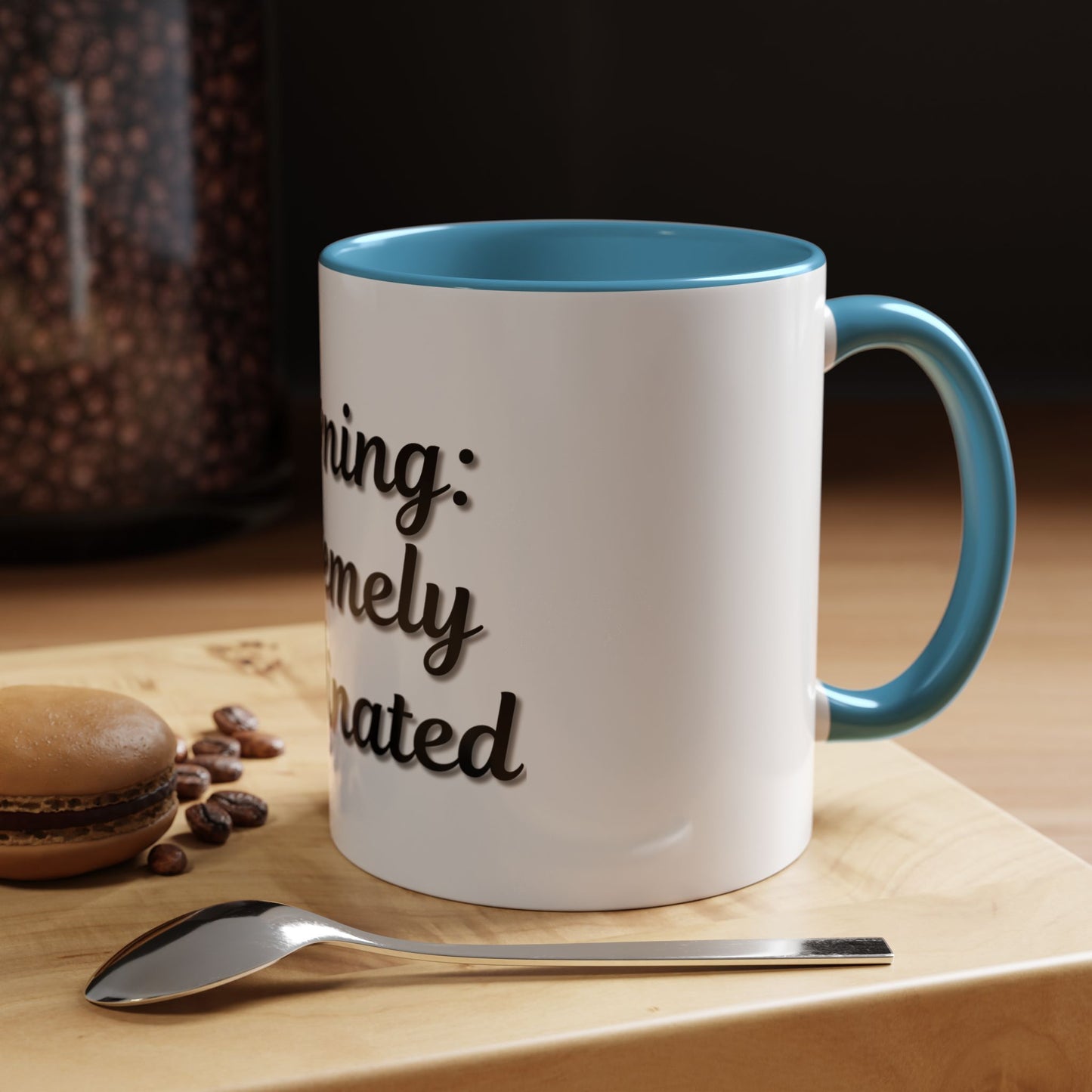 Funny Warning Coffee Mug - Extremely Caffeinated | Perfect Gift for Coffee Lovers