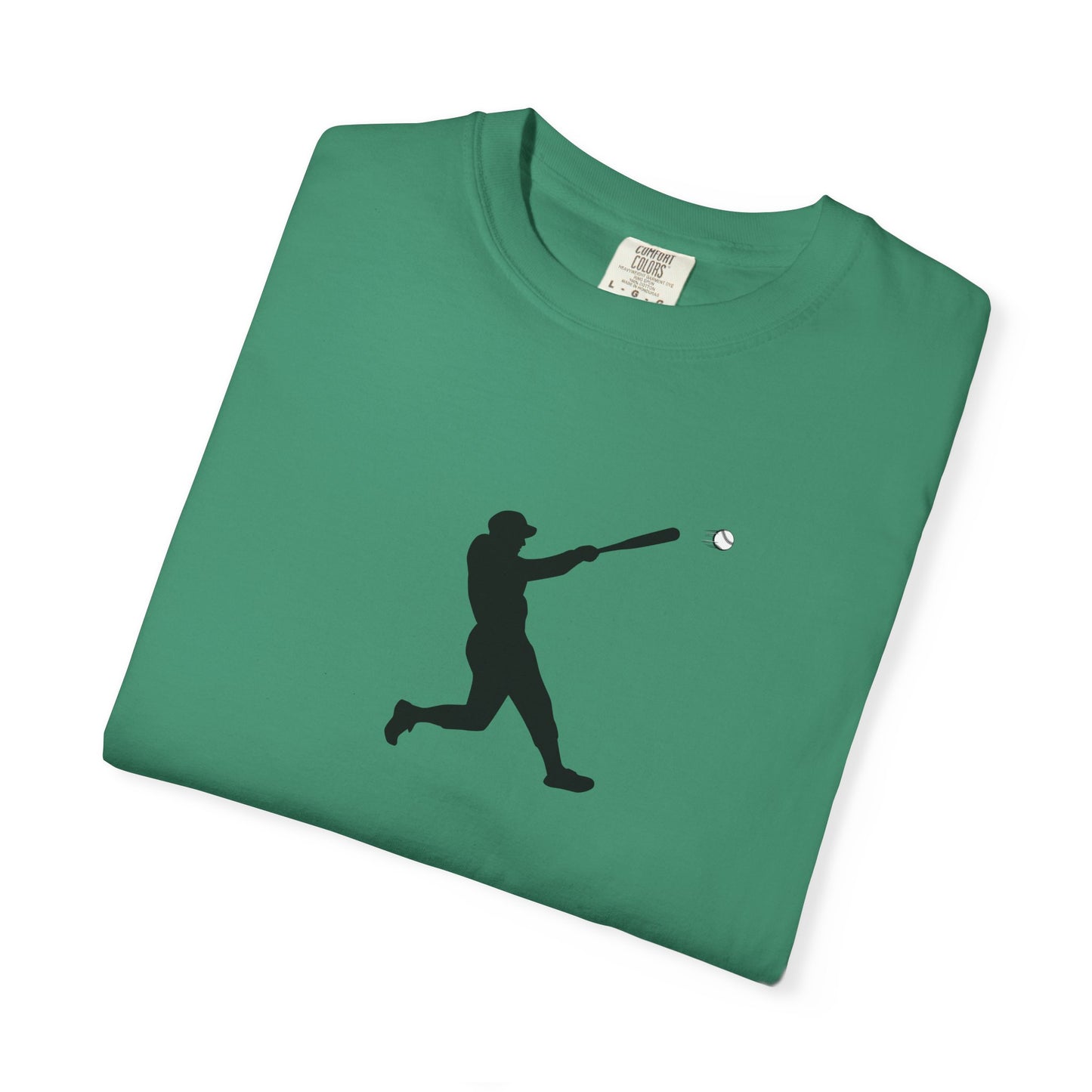 Sporty Garment-Dyed T-Shirt for Baseball Lovers, Casual Tee, Unisex Sports Shirt, Perfect Gift for Athletes, Outdoor Activities