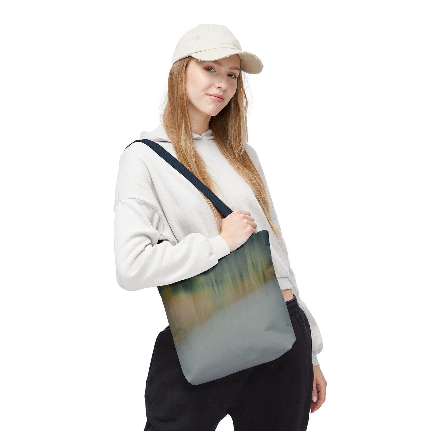 Serene Landscape Tote Bag - Stylish Eco-Friendly Carryall for Everyday Use