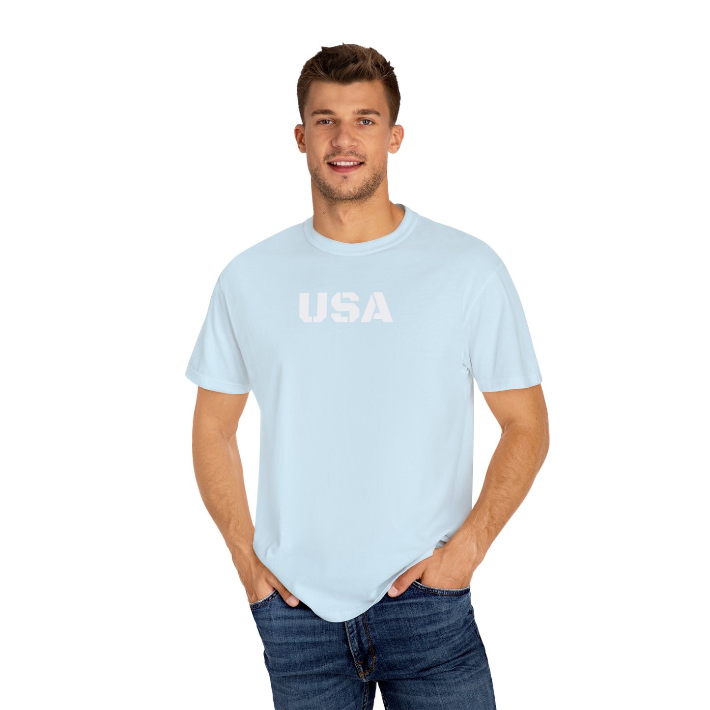 USA Vintage Unisex T-Shirt, Soft Cotton Tee, Casual Wear, Gifts for Her & Him, Summer Essentials, Independence Day Apparel