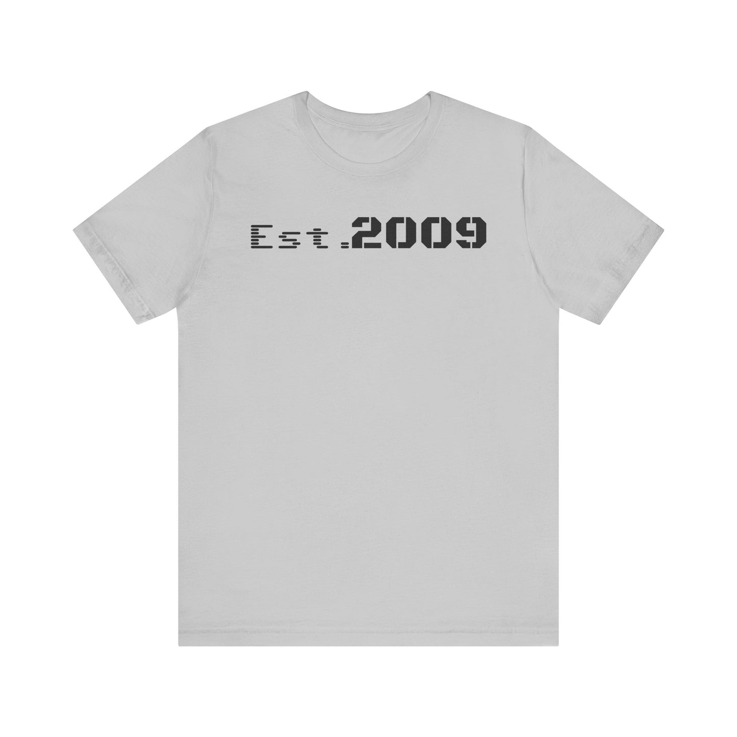 Established 2009 Unisex Tee - Casual Wear, Birthday Gift, Graduation Outfit, Anniversary Shirt, Personalized Fashion