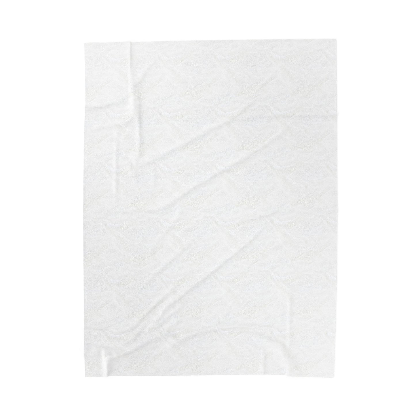 Cozy Velveteen Plush Blanket - Soft Textured Throw for Relaxation & Comfort