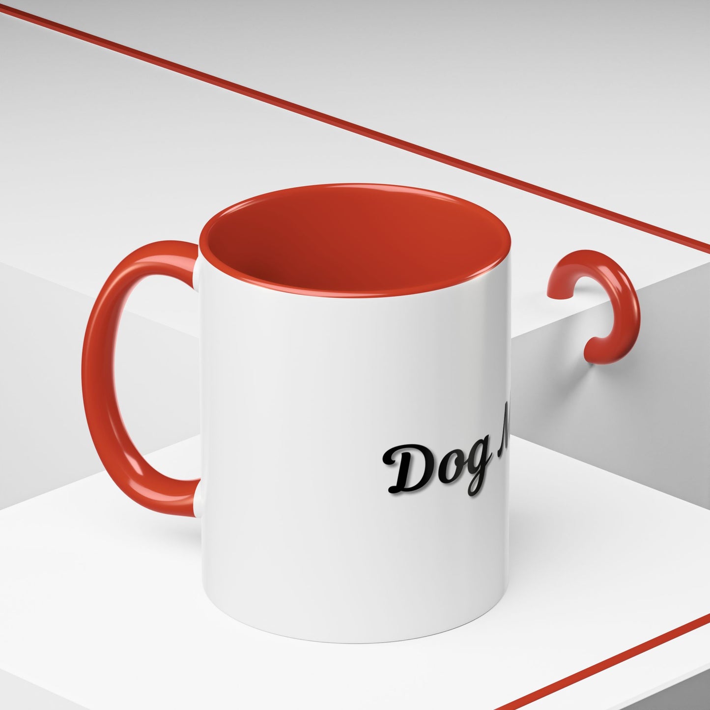 Dog Mom Accent Coffee Mug - Perfect Gift for Pet Lovers