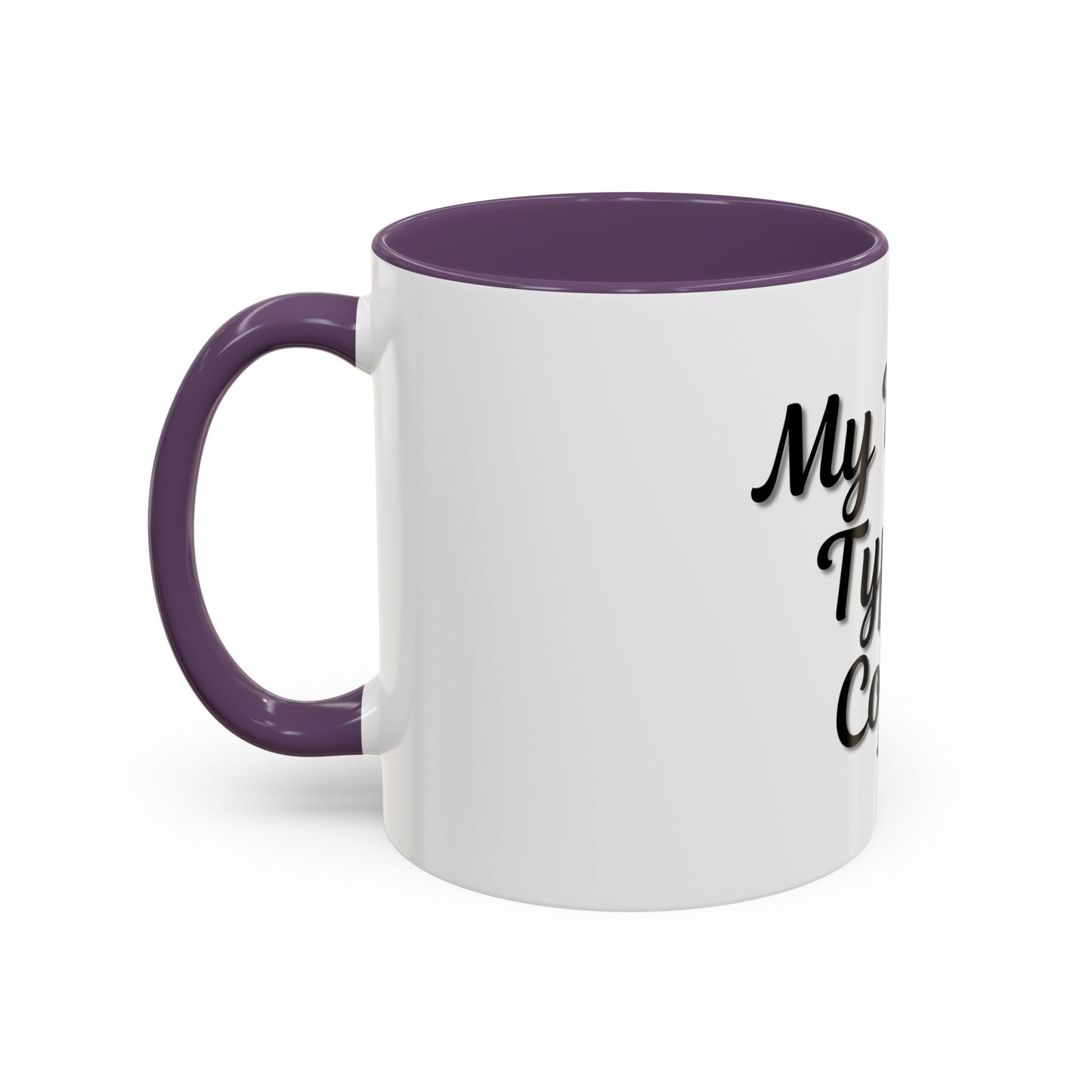 My Blood Type is Coffee Accent Mug - Perfect Gift for Coffee Lovers