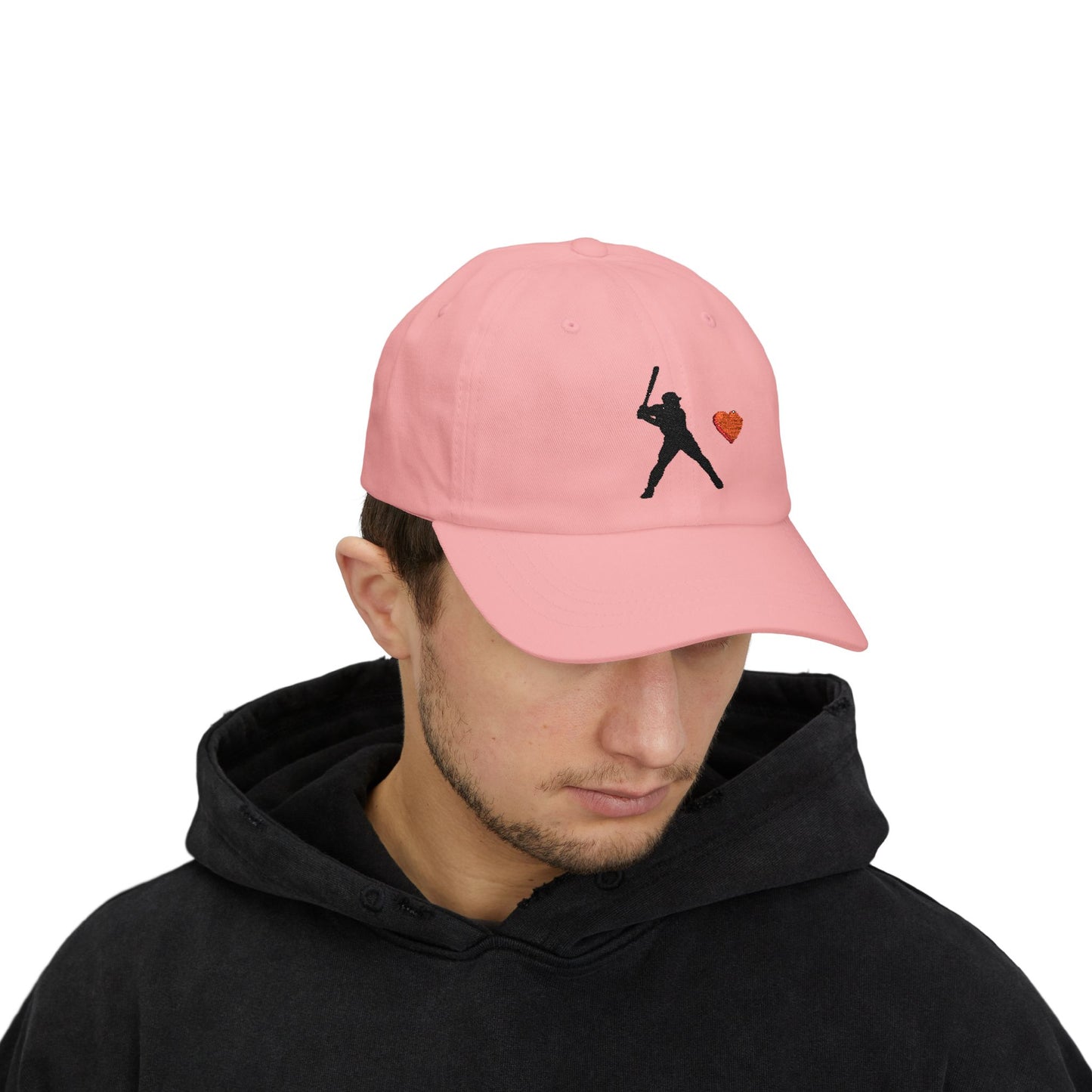 Baseball Love Dad Cap - Perfect Gift for Sports Dads, Father's Day, Casual Wear, Summer Style, Stylish Baseball Hat