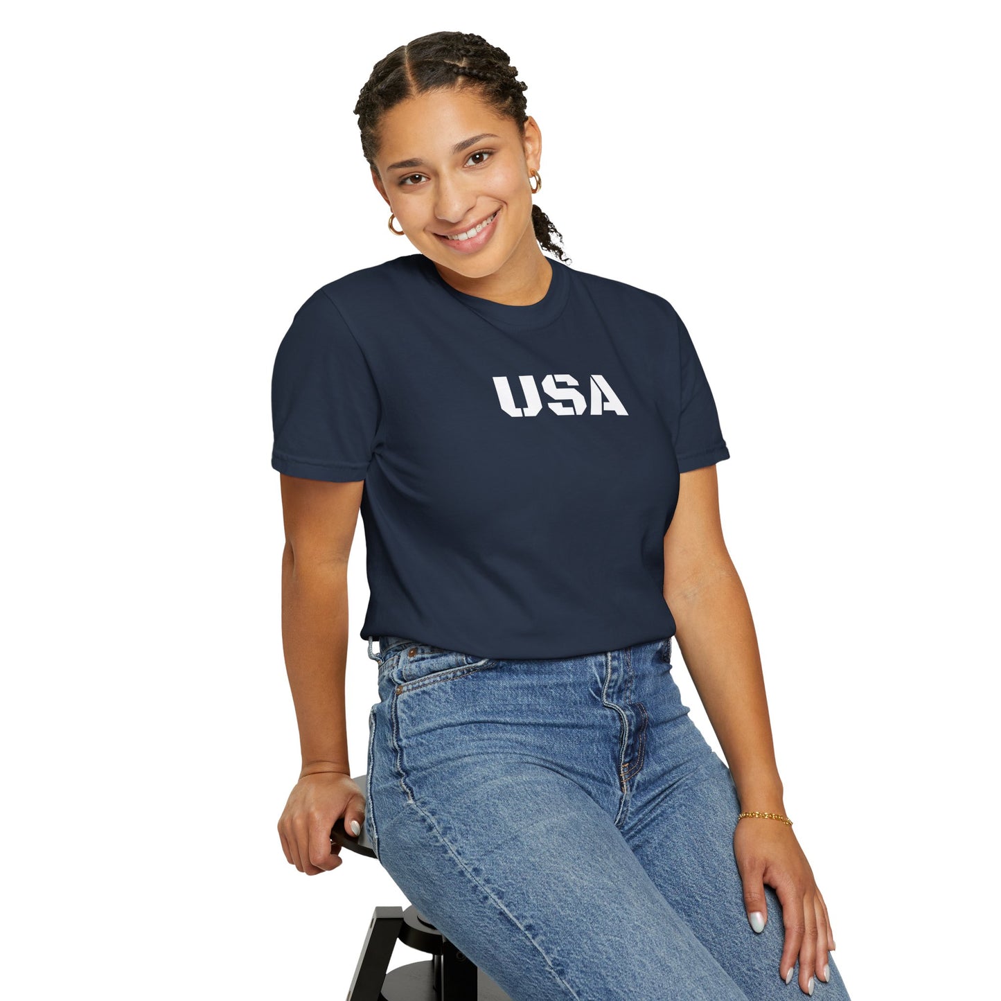 USA Vintage Unisex T-Shirt, Soft Cotton Tee, Casual Wear, Gifts for Her & Him, Summer Essentials, Independence Day Apparel