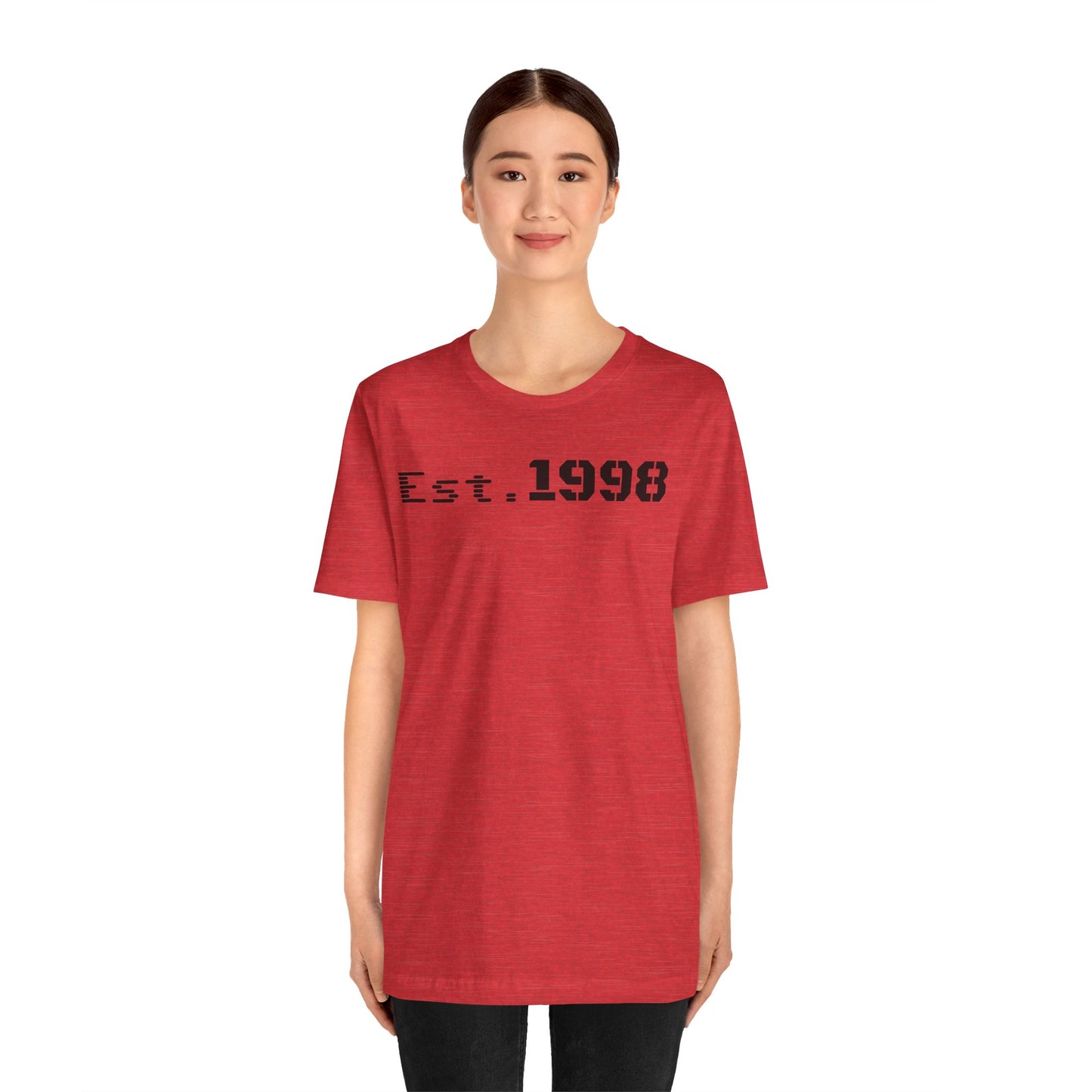 Vintage Est. 1998 Tee - Retro Unisex Shirt for Birthdays, Gifts, Everyday Wear, Casual Style, Nostalgia