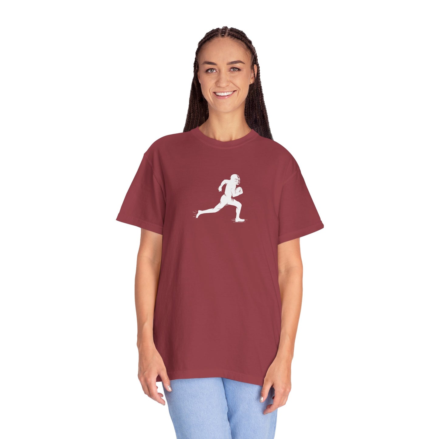 Unisex Football Player T-Shirt | Comfortable Sports Tee, Gift for Runners, Casual Wear, Workout Clothing, Everyday Style
