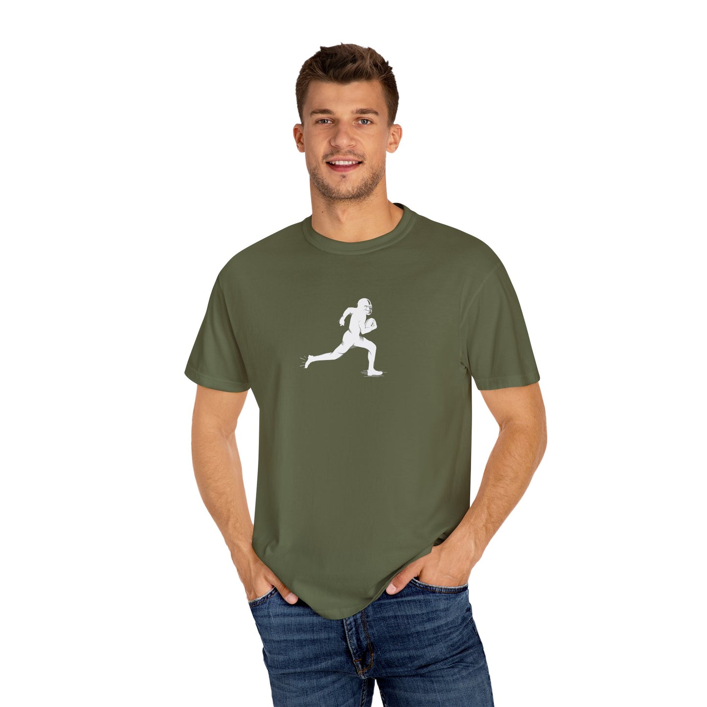 Unisex Football Player T-Shirt | Comfortable Sports Tee, Gift for Runners, Casual Wear, Workout Clothing, Everyday Style