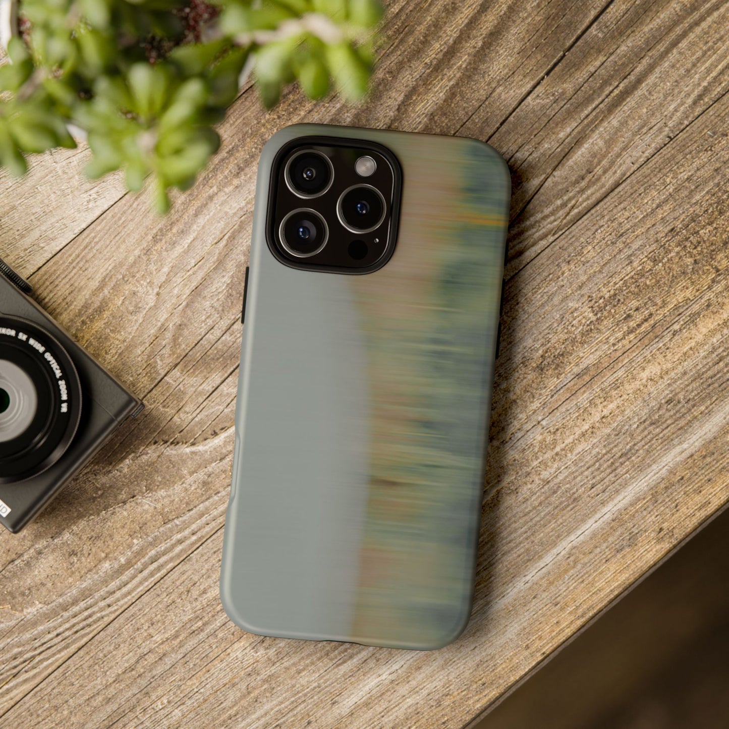 Tough Cases: Modern Abstract iPhone Case for Nature Lovers