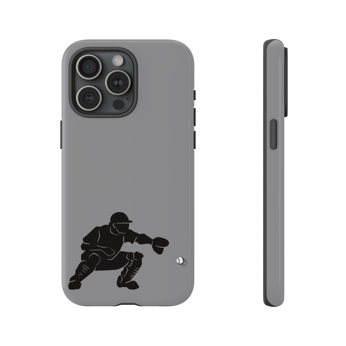Baseball Catcher Phone Case - Tough Cases, Sports Phone Cover, Great for Athletes, Perfect Gift for Baseball Lovers, Unique Cell Phone Design