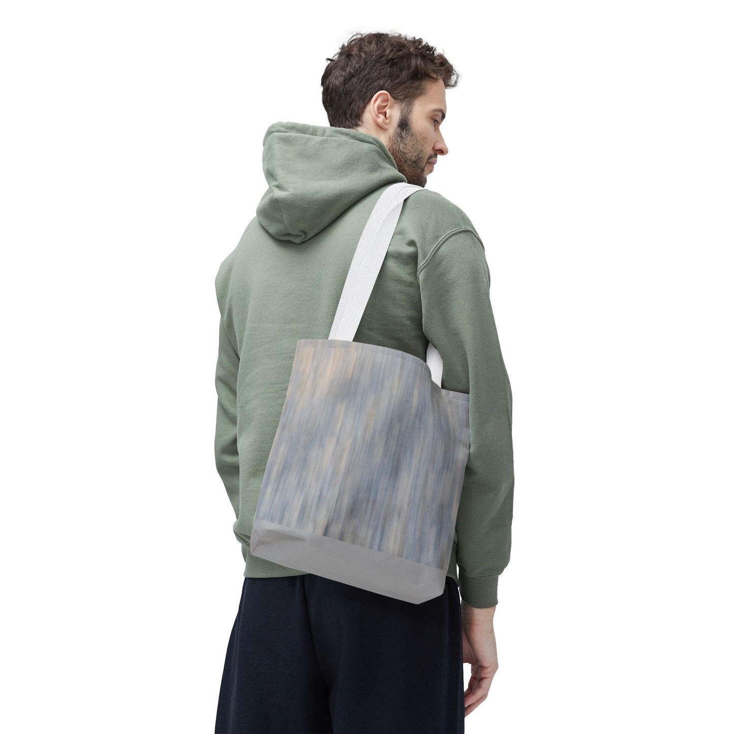 Abstract Textured Tote Bag - Stylish and Versatile for Everyday Use