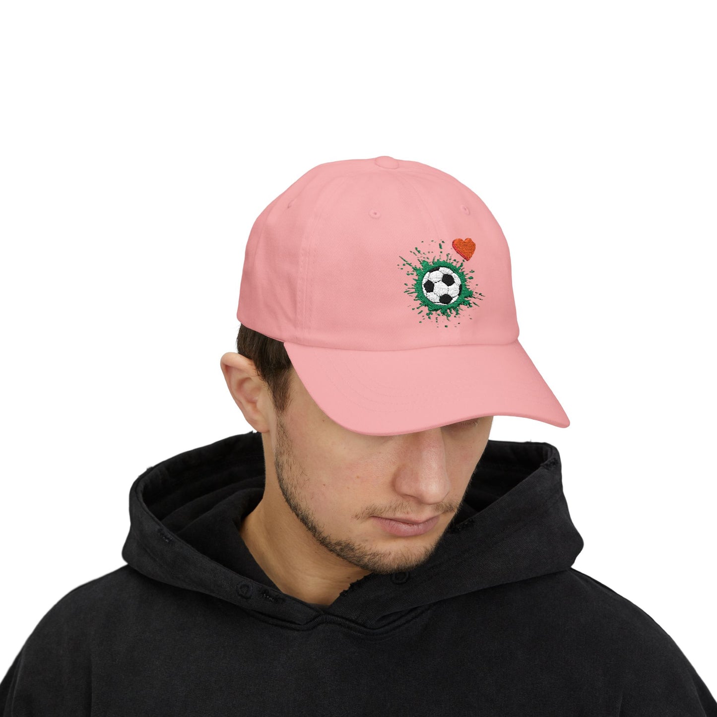 Soccer Love Dad Cap | Perfect Gift for Sports Lovers, Father's Day, Outdoor Events, Casual Wear, Adjustable Cap