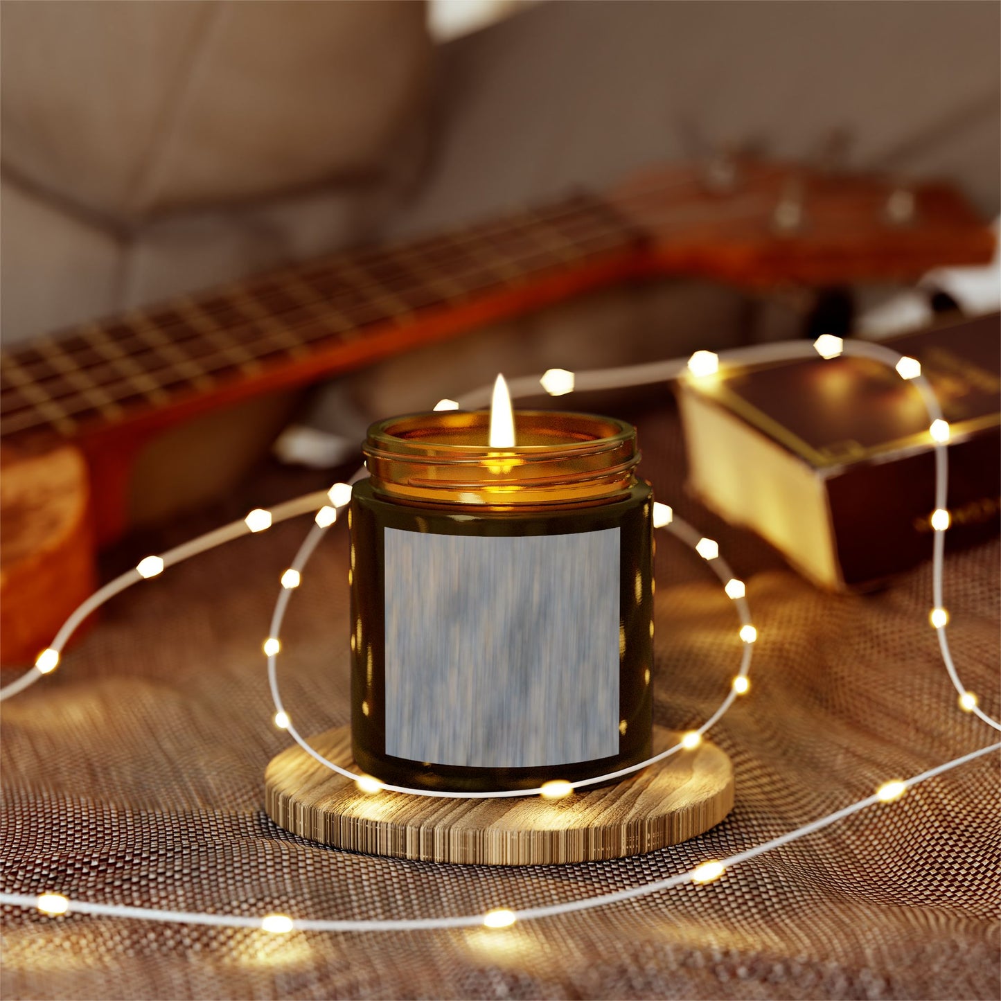 Coconut Apricot Scented Candles - Relaxing Home Fragrance - 4oz & 9oz
