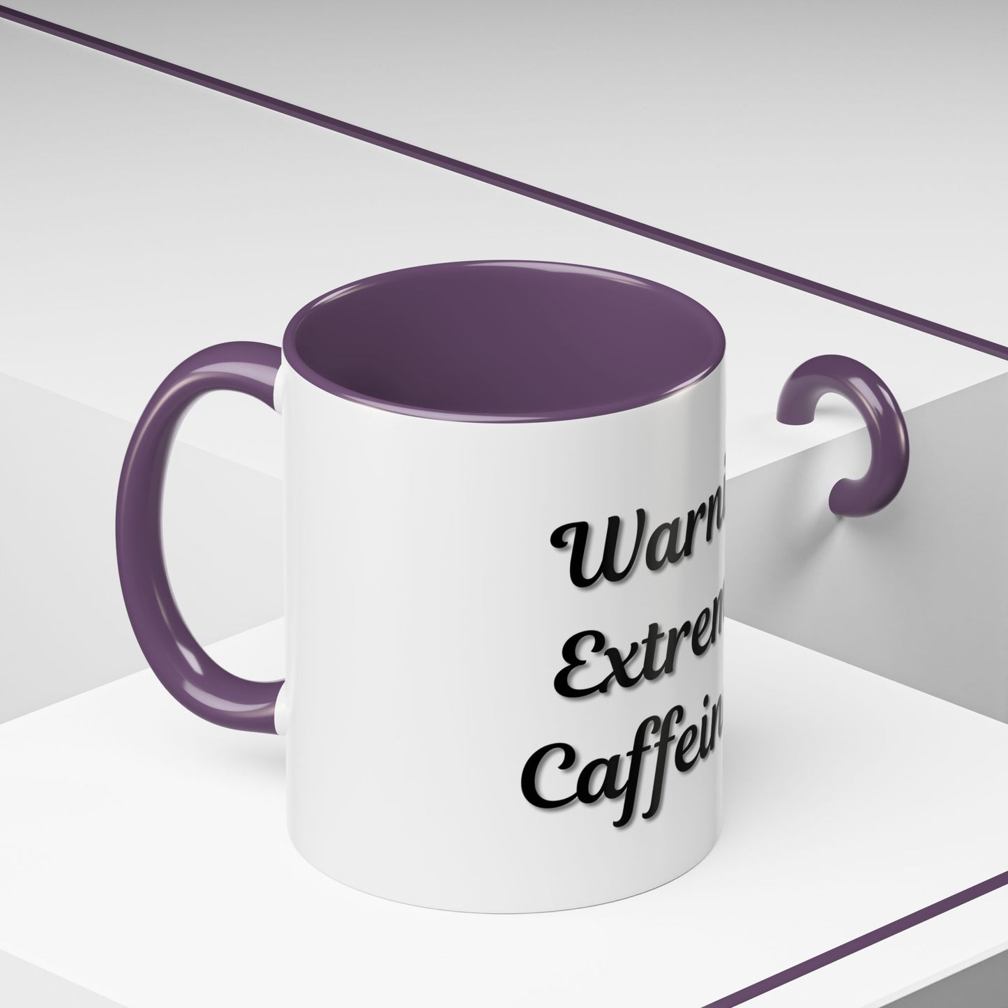 Funny Warning Coffee Mug - Extremely Caffeinated | Perfect Gift for Coffee Lovers