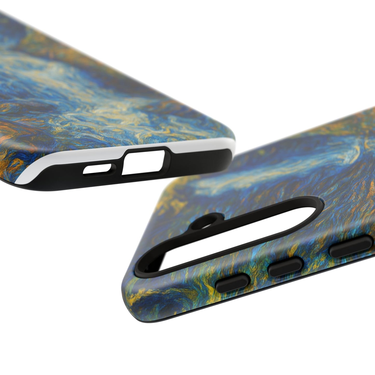 Artistic Phone Case - Waterfall Design, Unique Gift, Phone Accessory, Nature Lover, Original Artwork