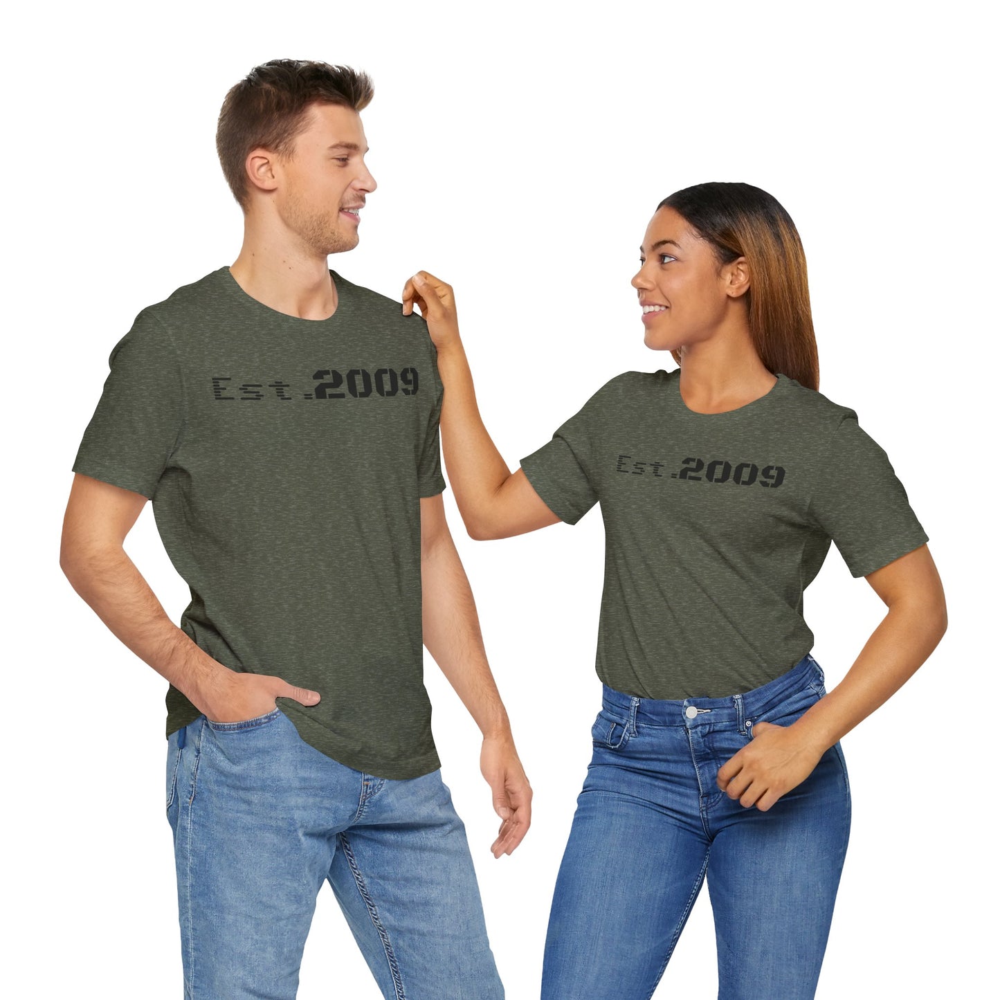 Established 2009 Unisex Tee - Casual Wear, Birthday Gift, Graduation Outfit, Anniversary Shirt, Personalized Fashion