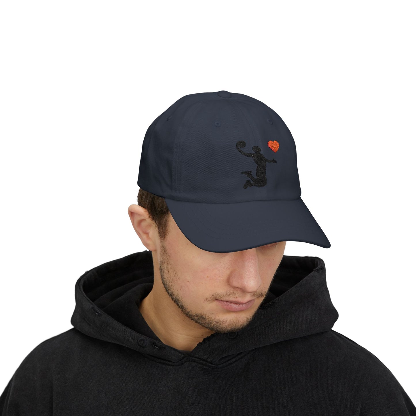 Basketball Dad Cap - Sporty Dad Hat, Gift for Basketball Lovers, Adjustable Cap for Dad, Sports Accessories, Casual Headwear