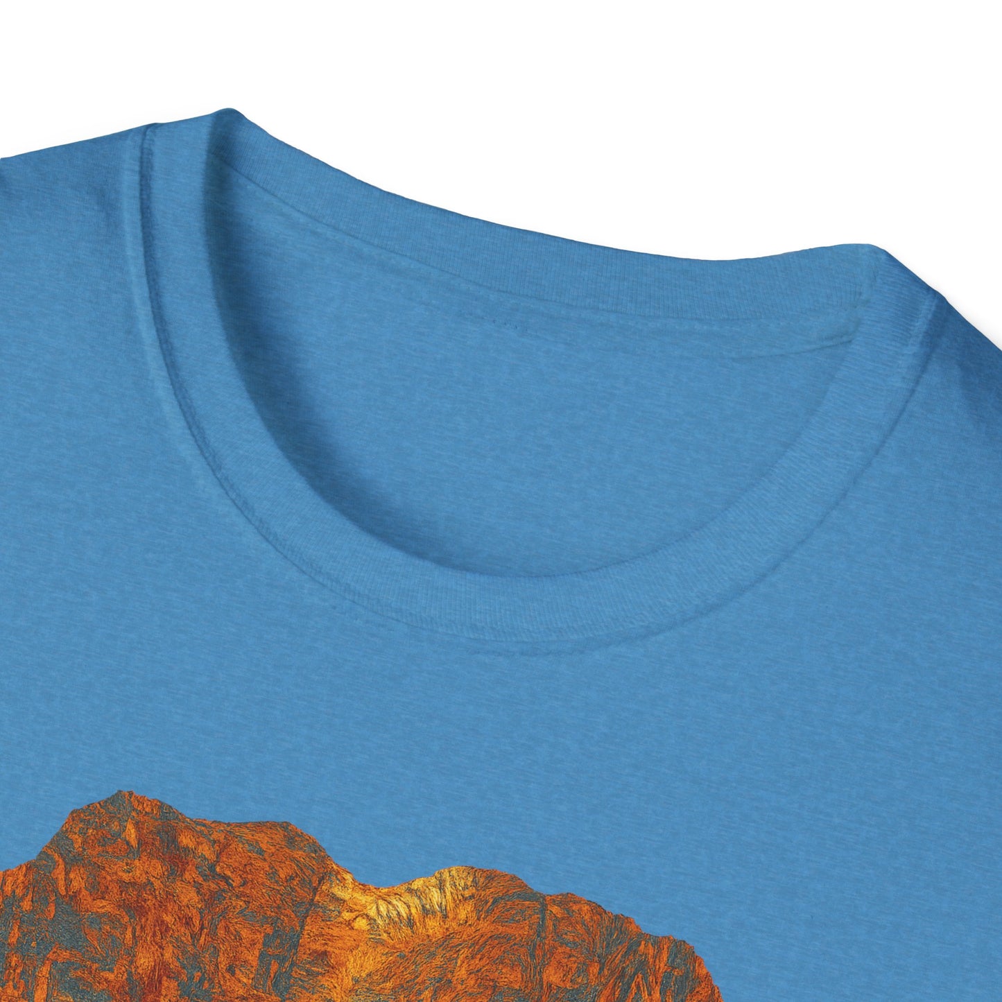 Nature-Inspired Unisex Softstyle T-Shirt, Outdoor Lover Gift, Casual Wear, Ideal for Hiking, Nature Trips, Unique Graphic Tee