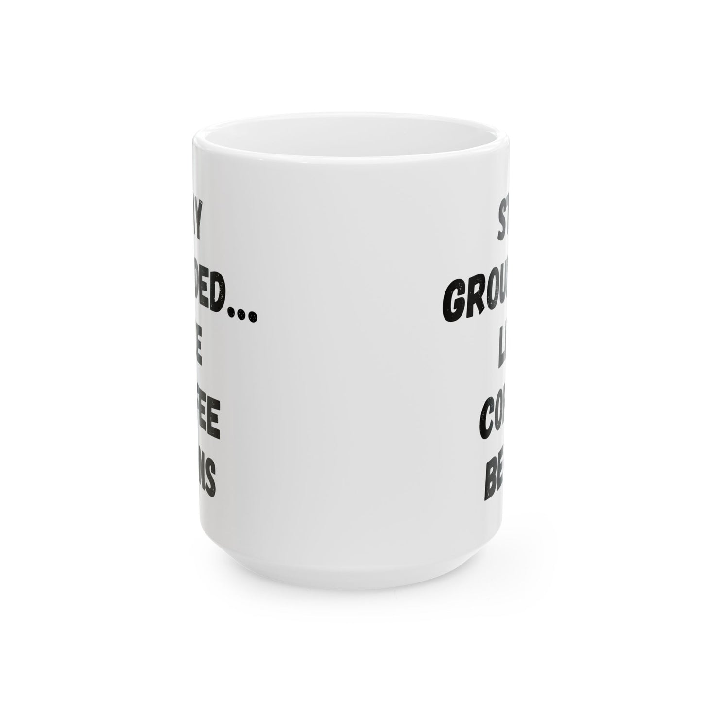 Inspirational Ceramic Mug - Motivational Quote for Daily Empowerment