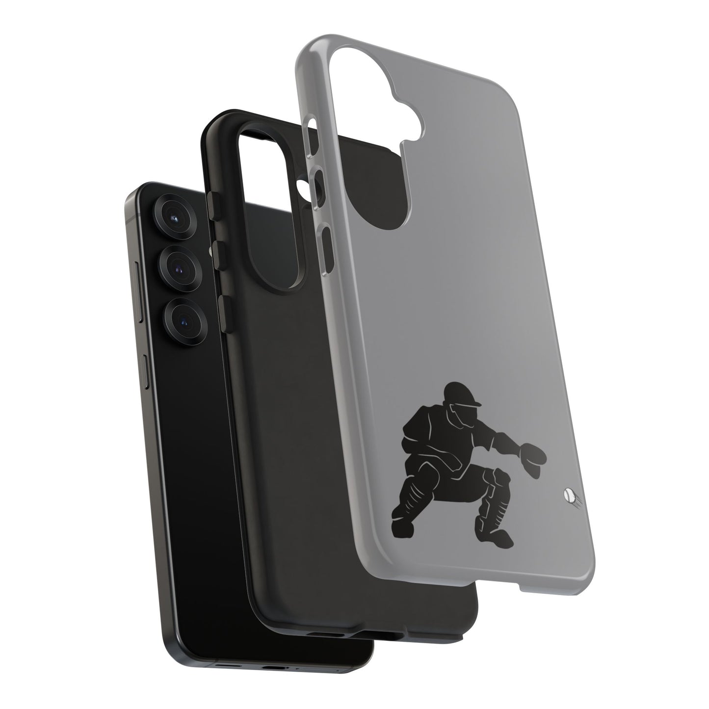 Baseball Catcher Phone Case - Tough Cases, Sports Phone Cover, Great for Athletes, Perfect Gift for Baseball Lovers, Unique Cell Phone Design