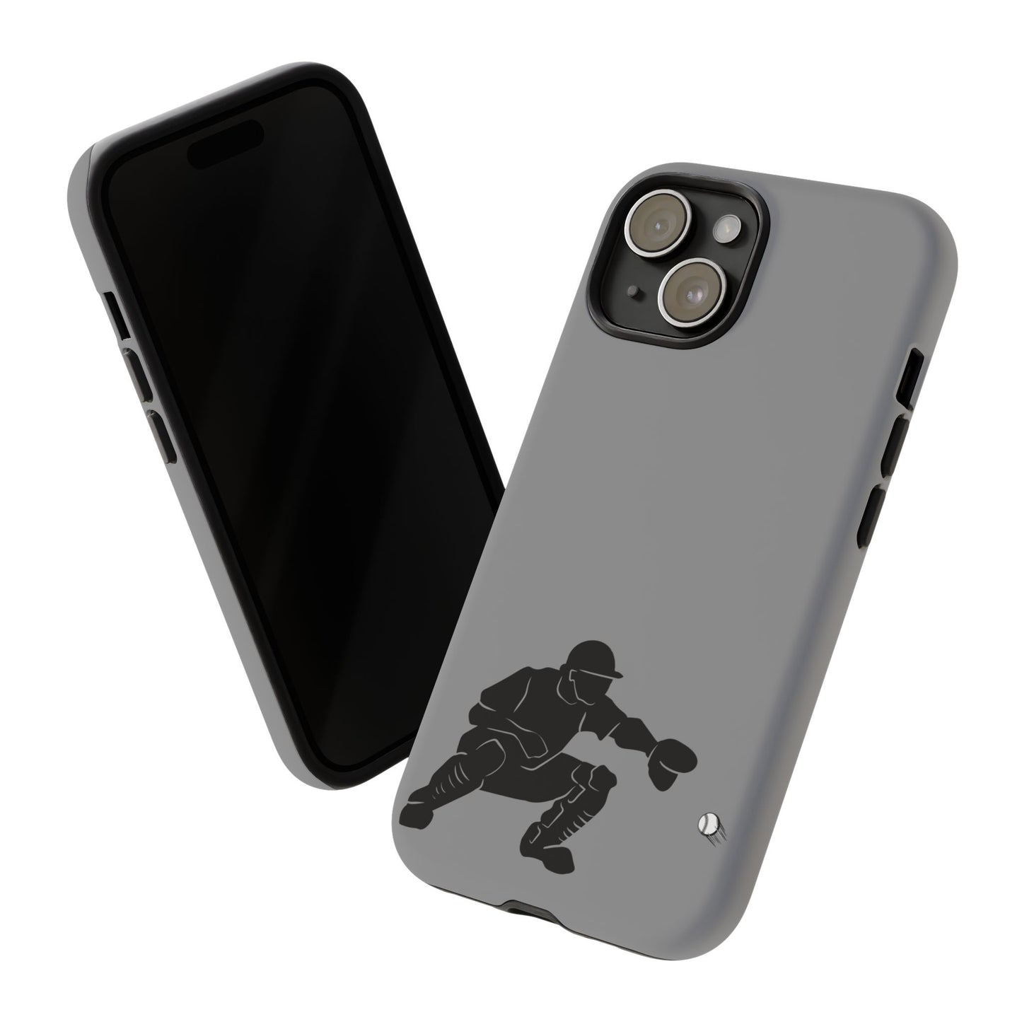 Baseball Catcher Phone Case - Tough Cases, Sports Phone Cover, Great for Athletes, Perfect Gift for Baseball Lovers, Unique Cell Phone Design
