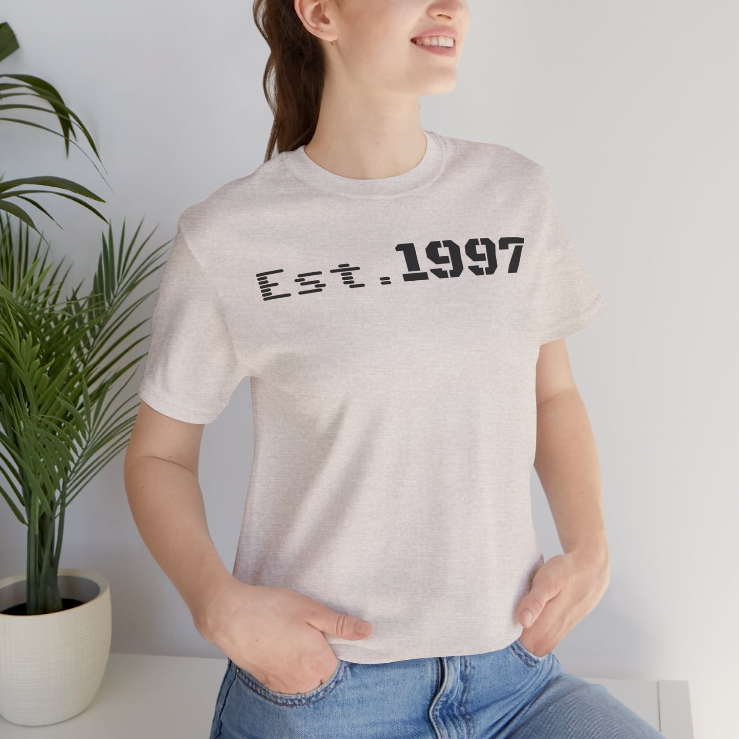 Vintage Est. 1997 Unisex Tee, Gift for Birthdays, Celebrations, Casual Wear, Retro Fashion, Cool Graphic T-Shirt