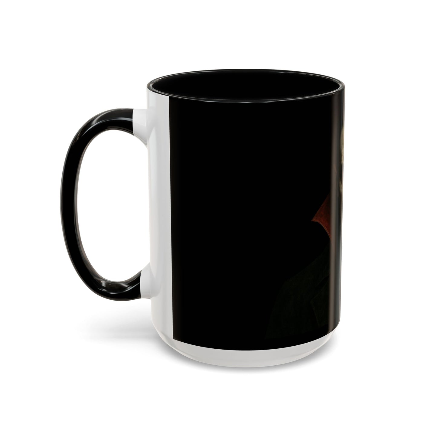 Gothic Dracula Vampire Accent Coffee Mug | Spooky Halloween Gift, Unique Home Decor, Collector's Mug, Coffee Lover's Gift