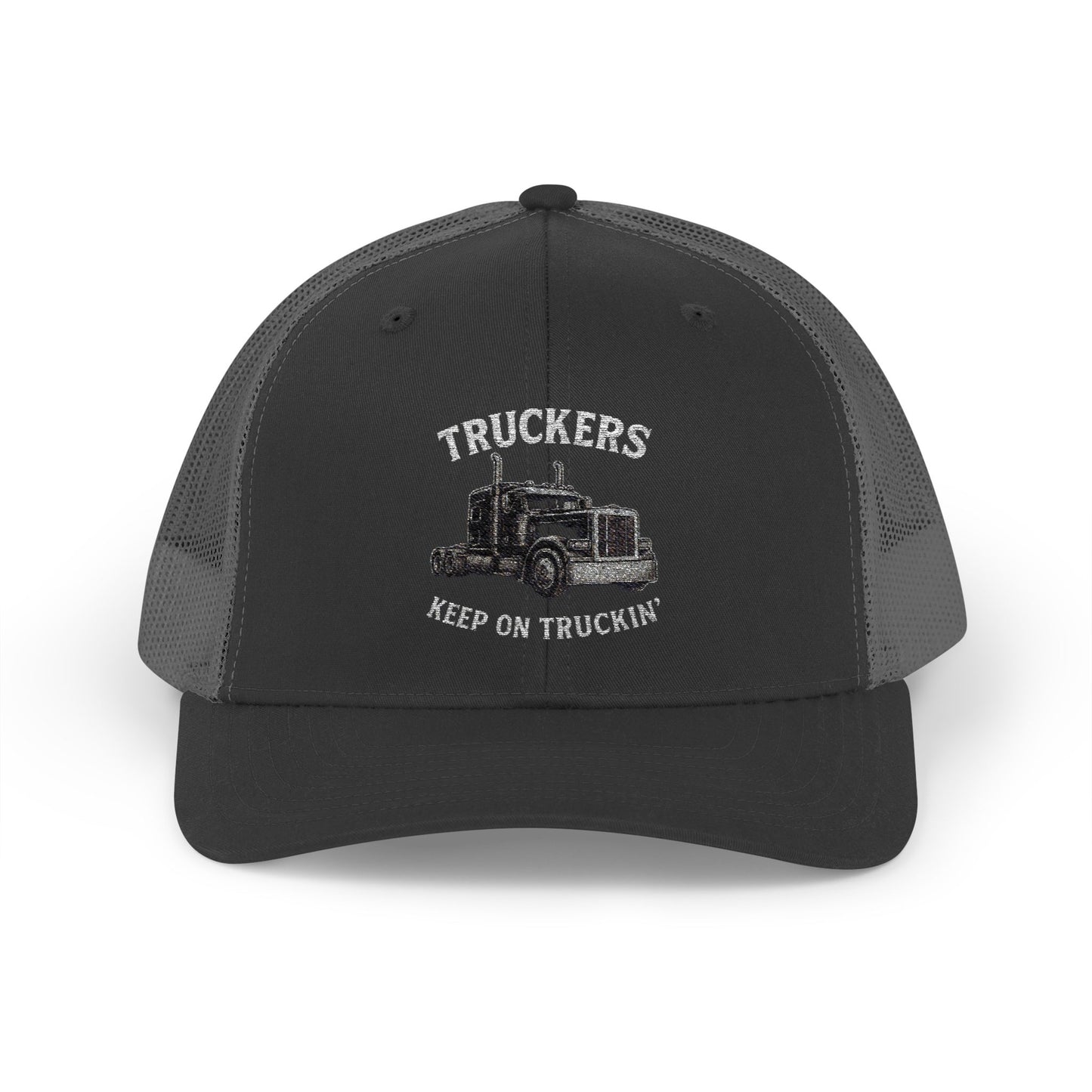 Truck Driver Snapback Cap, Mesh Trucker Hat, Cool Casual Hat, Perfect Gift for Drivers, Trucking Enthusiasts, Outdoor Style