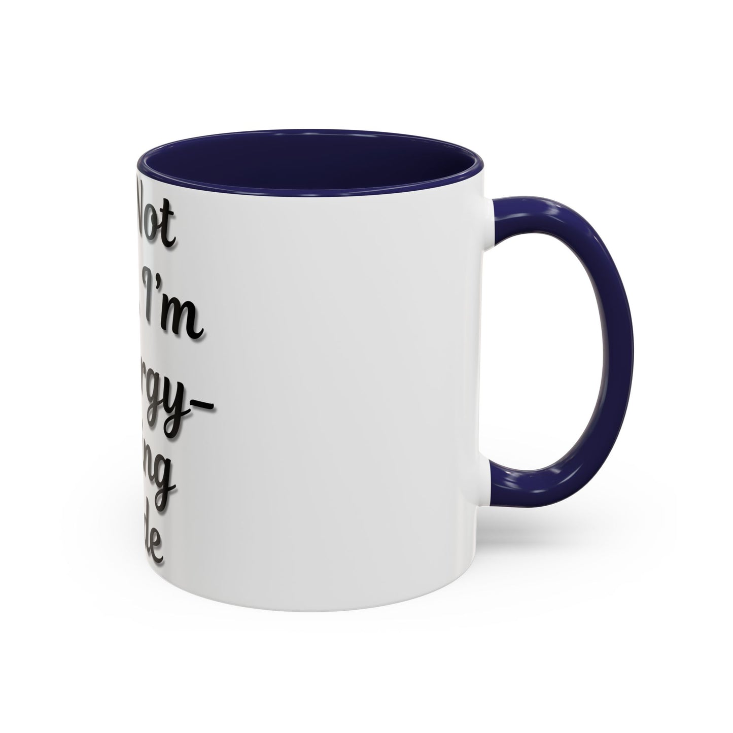 Humorous Coffee Mug - "I'm Not Lazy, I'm in Energy-Saving Mode"