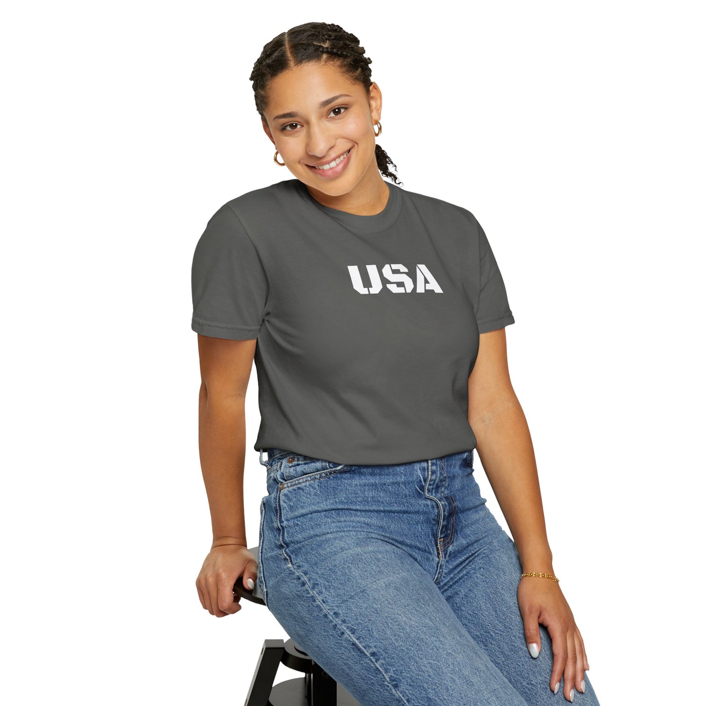USA Vintage Unisex T-Shirt, Soft Cotton Tee, Casual Wear, Gifts for Her & Him, Summer Essentials, Independence Day Apparel