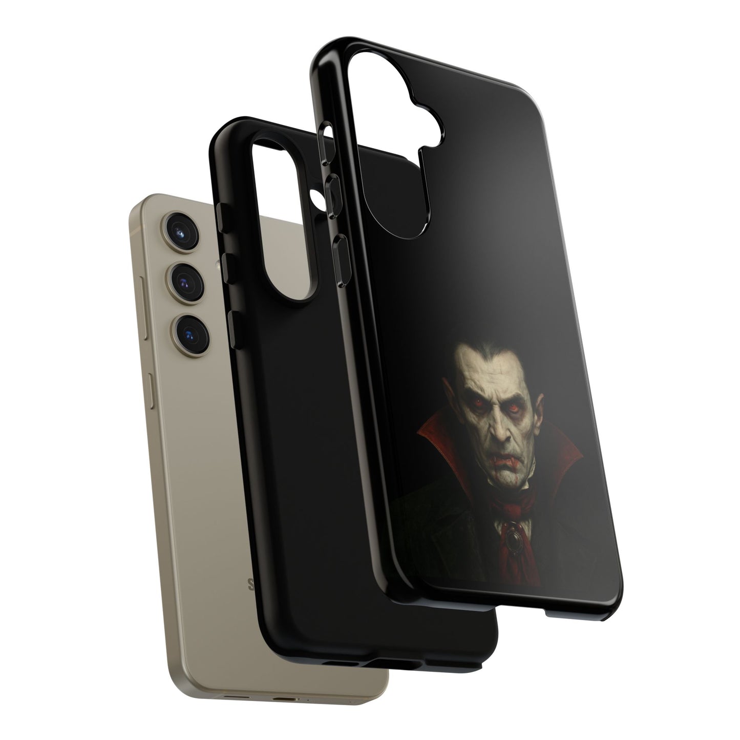 Vampire Phone Case - Tough Cases for Halloween, Gothic Decor, Gifts for Horror Fans, Spooky Accessories, Unique Cellphone Cover