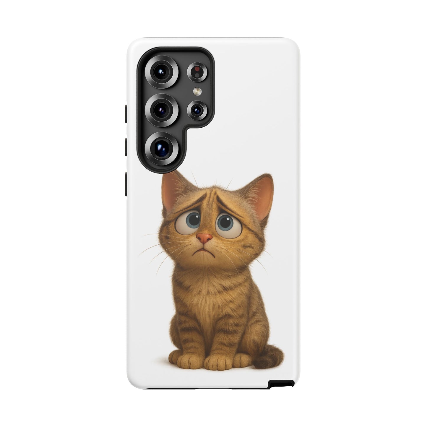 Cute Cat Phone Case, Funny Kitty Case, Animal Lover Gift, Cat Lover Accessory, Unique Cat Design Case, Pet Mom Gift