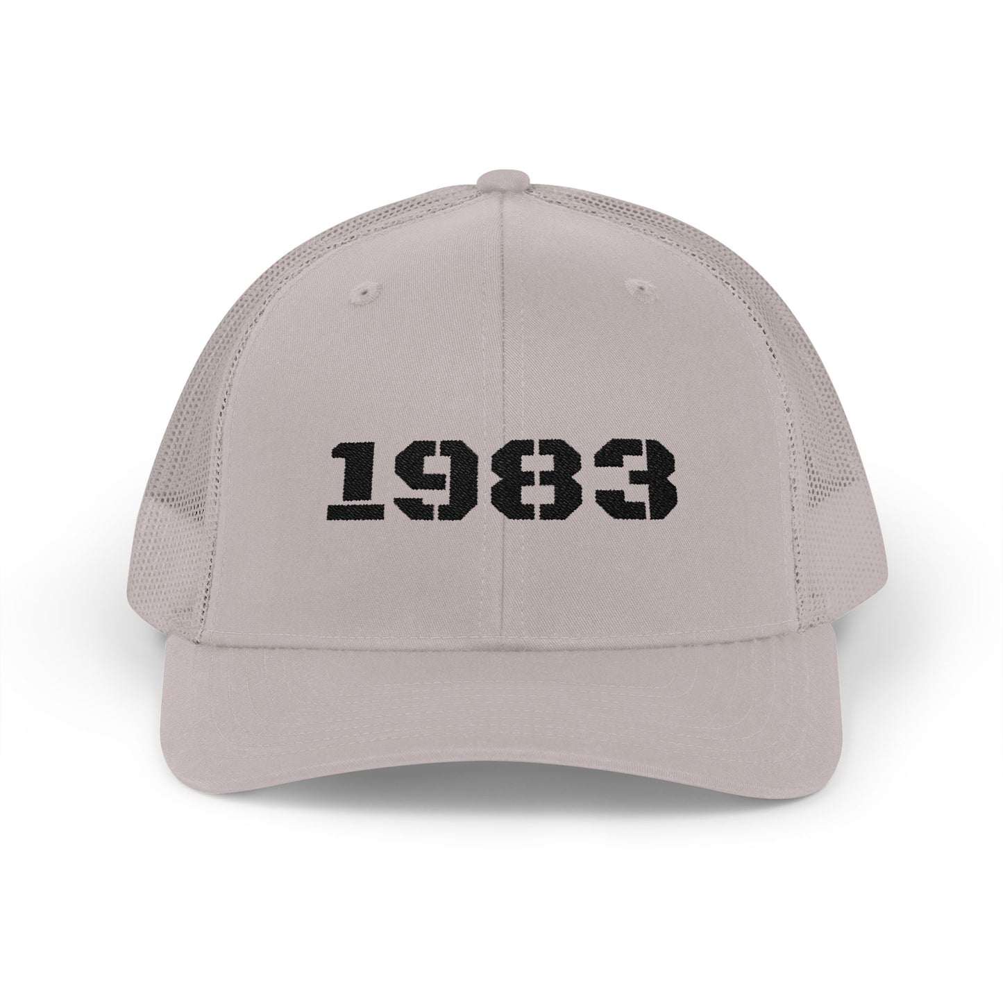 Vintage 1983 Snapback Trucker Cap, Personalized Dad Hat, Perfect Gift for Birthdays, Classic Casual Style, Everyday Wear, Anniversary Hat