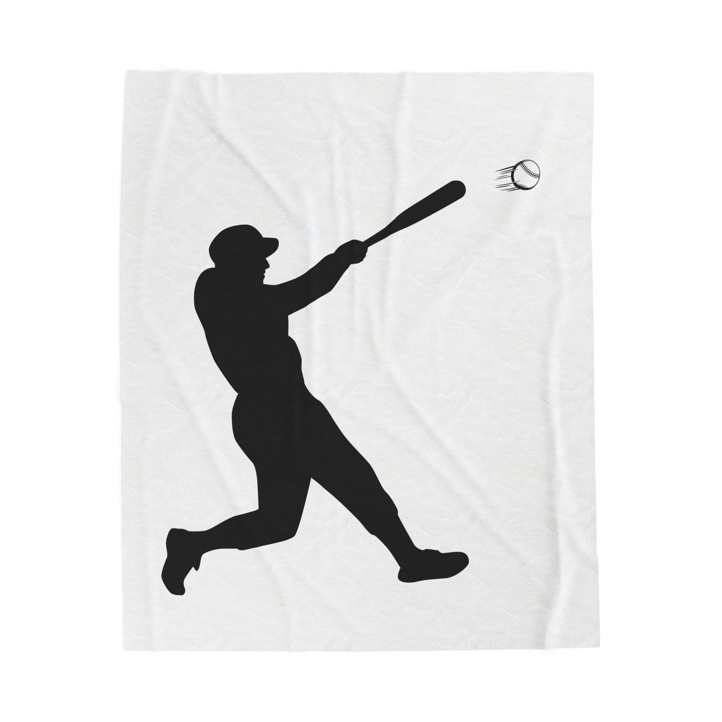Baseball Velveteen Plush Blanket, Cozy Sports Throw, Soft Blanket for Fans, Great Gift for Baseball Lovers, Home Decor