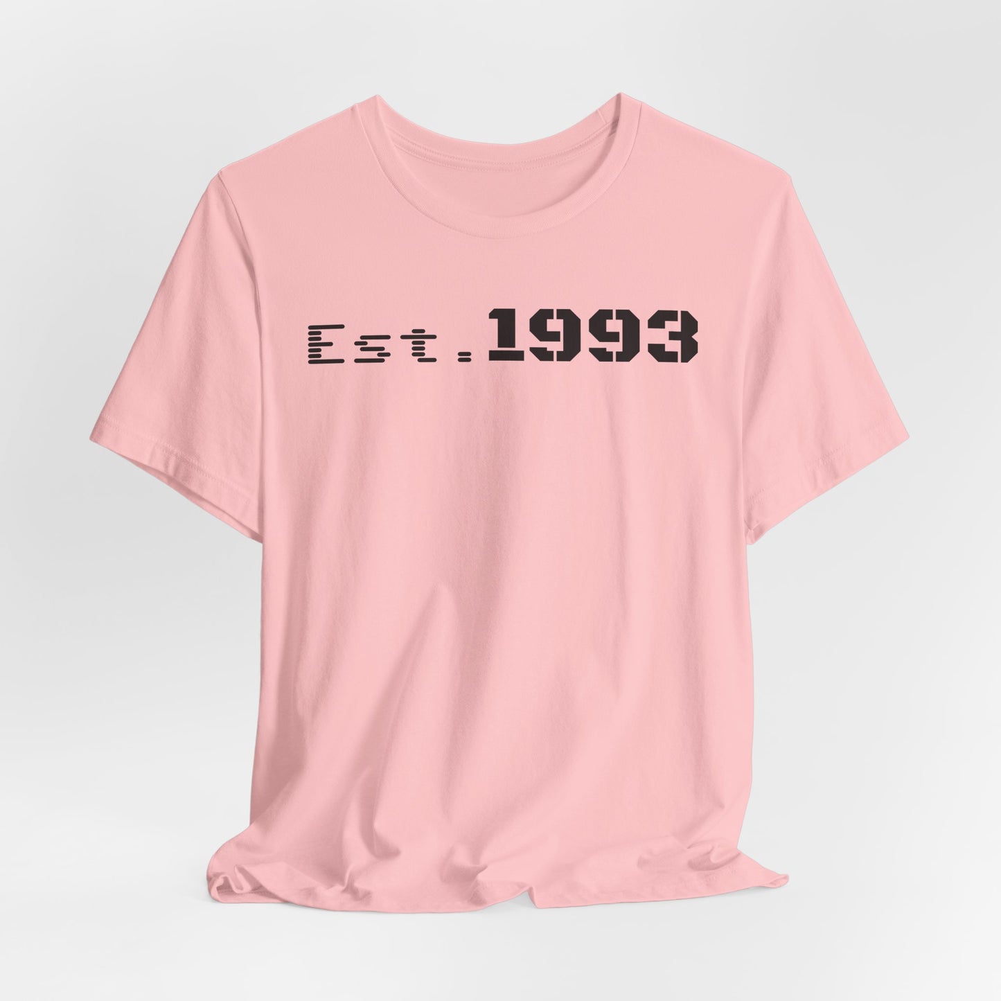 Est. 1993 Unisex Short Sleeve Tee - Perfect for Birthdays, Nostalgia, Casual Wear, Gifts, and Celebrations