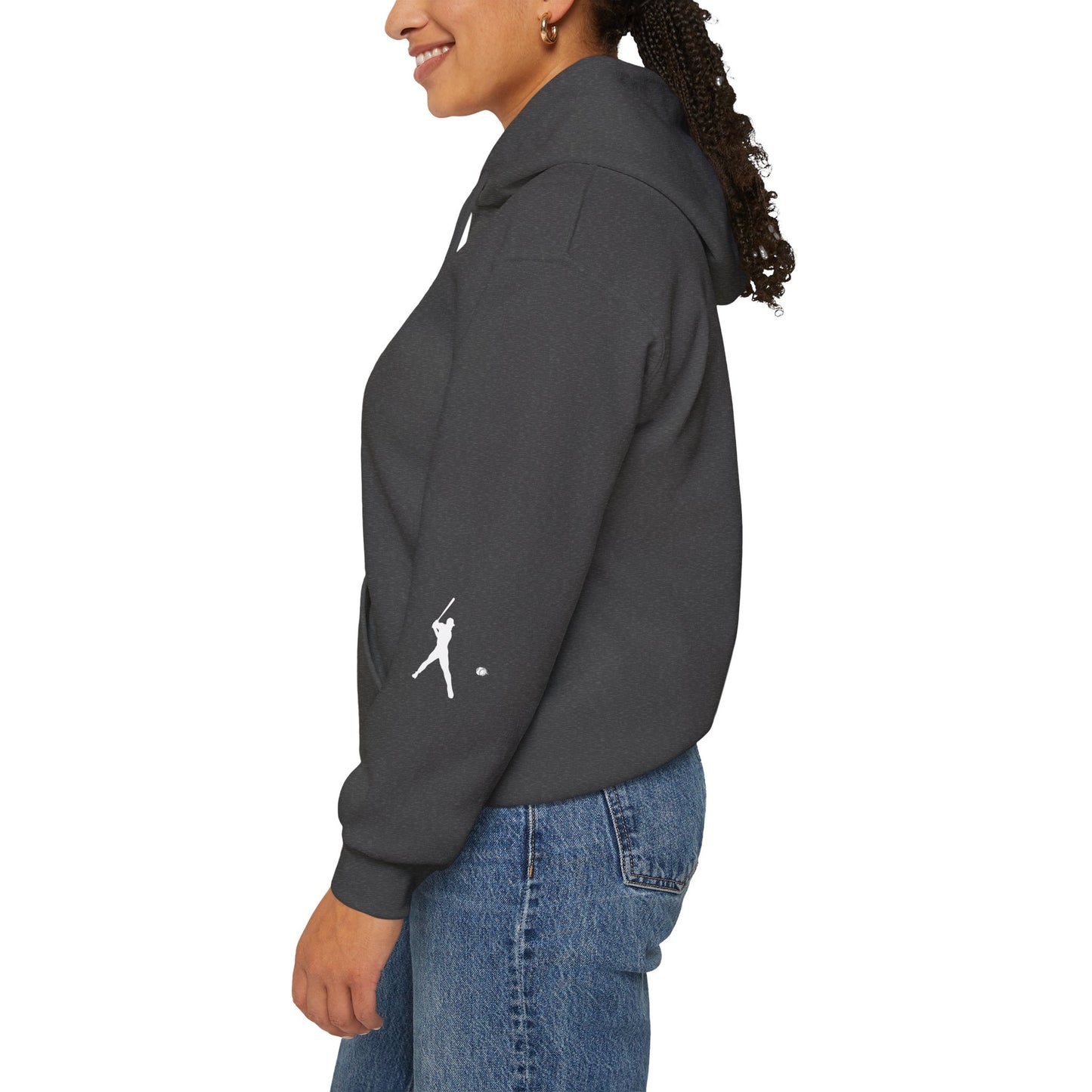 Sporty Unisex Baseball Hooded Sweatshirt, Casual Hoodie for Athletes, Perfect for Gifts, Comfy Streetwear, Ideal for Sports Events, Personal Use
