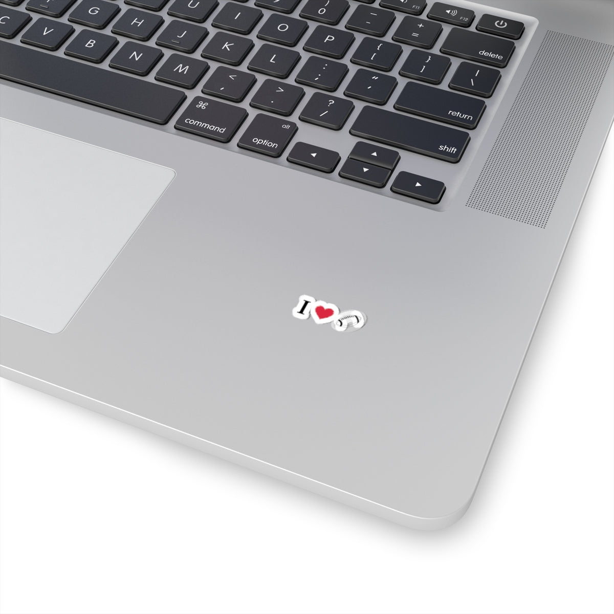 I Love Football -Cut Stickers | Sports Love Decals, Laptop Stickers, Gift for Football Fans, Sticker for Sports Enthusiasts, Home Decor